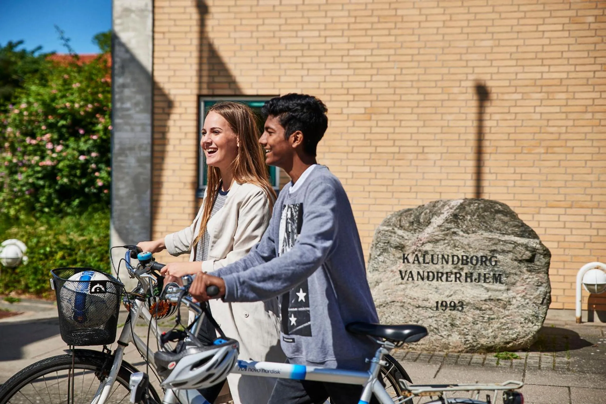 Natural landscape in Danhostel Kalundborg