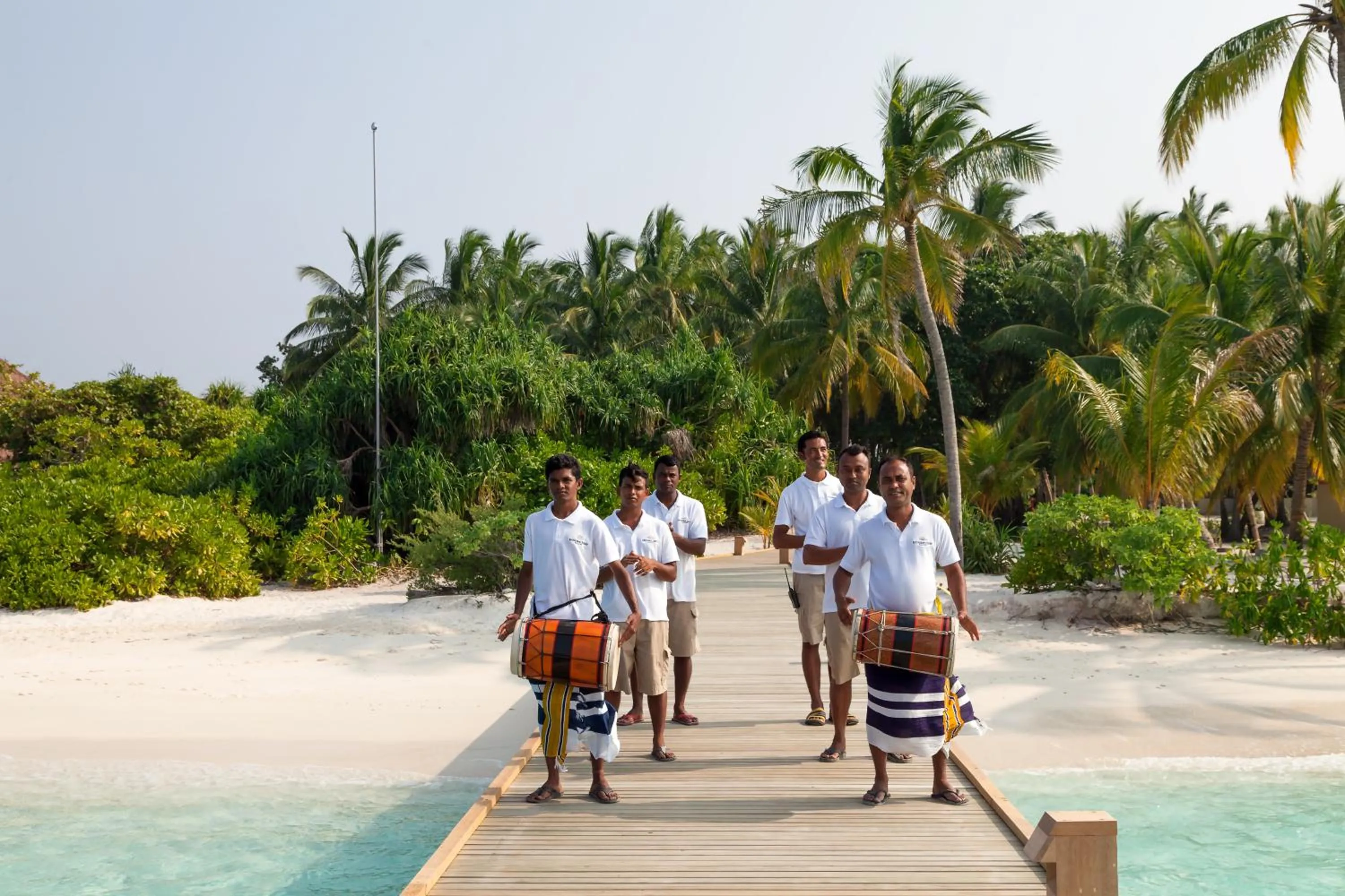 Staff in Reethi Faru Resort