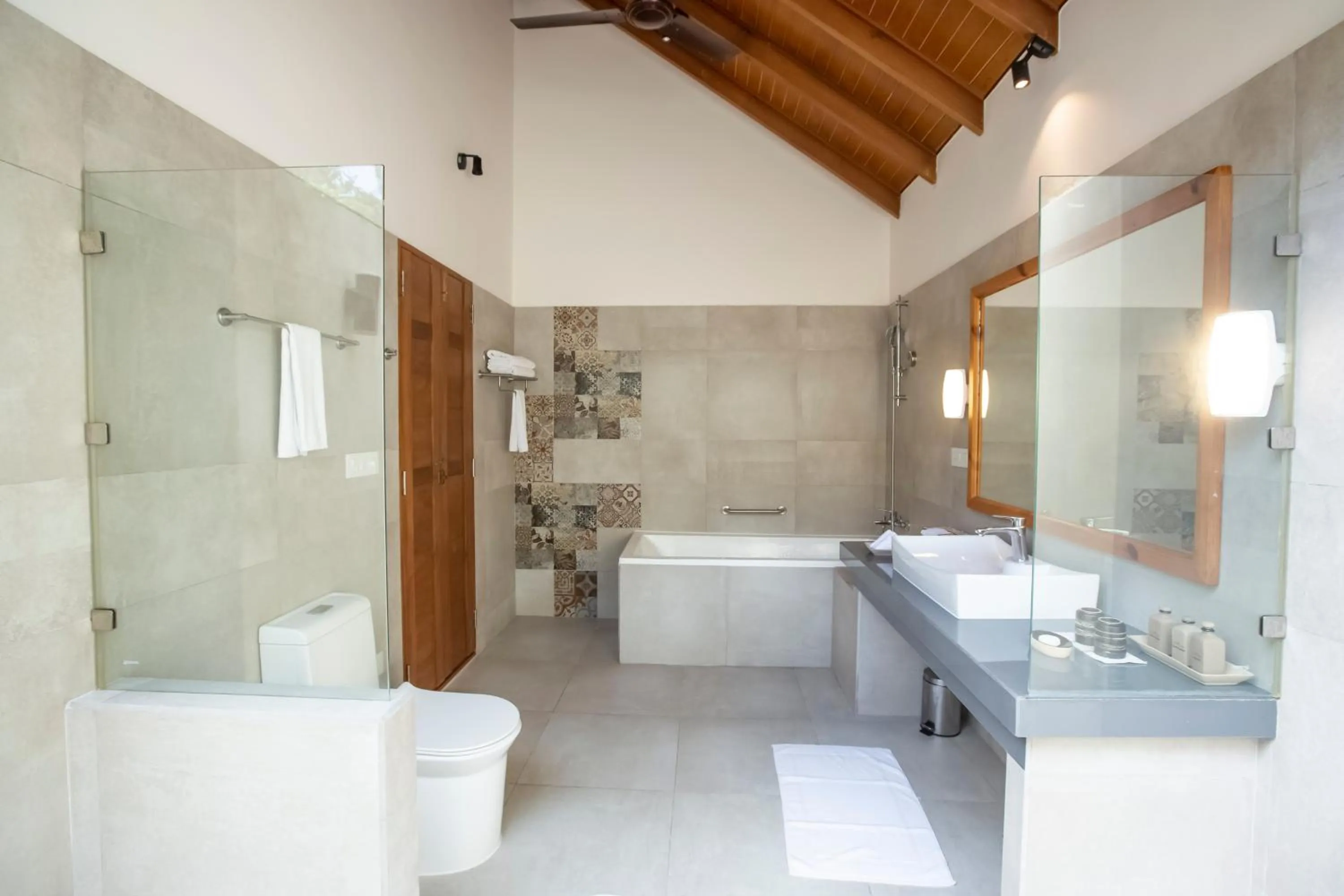 Bathroom in Reethi Faru Resort