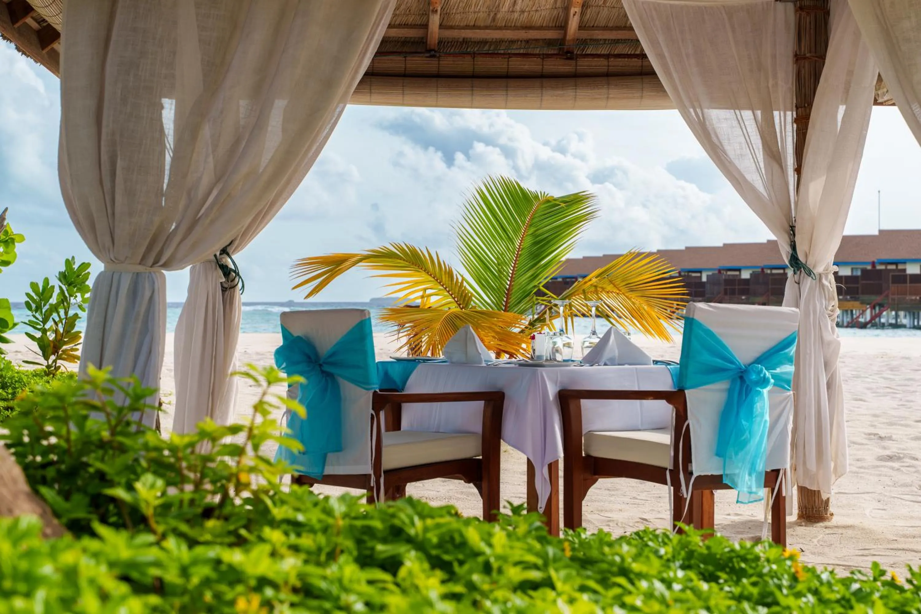 Garden in Reethi Faru Resort