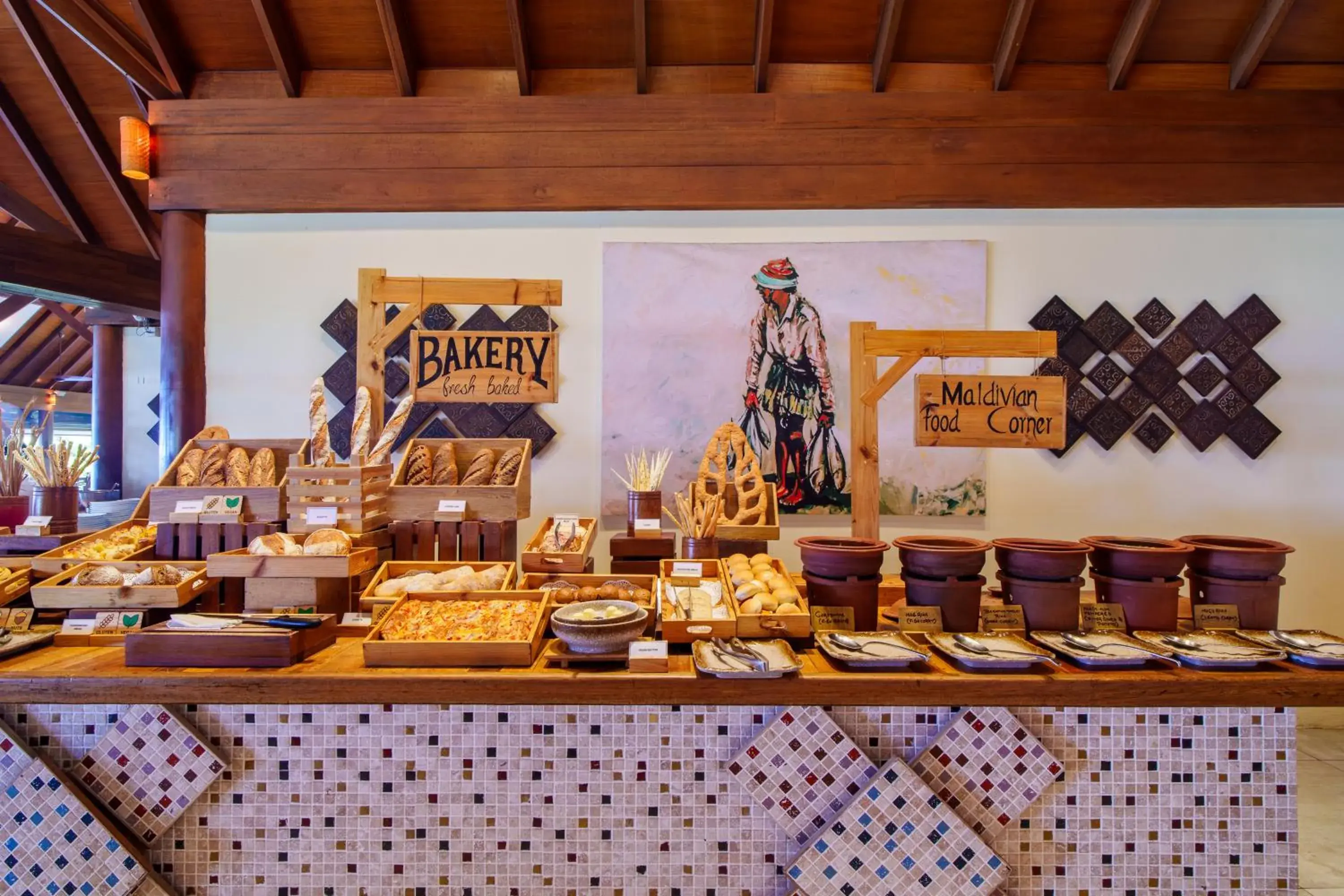 Food in Reethi Faru Resort Food in Reethi Faru Resort