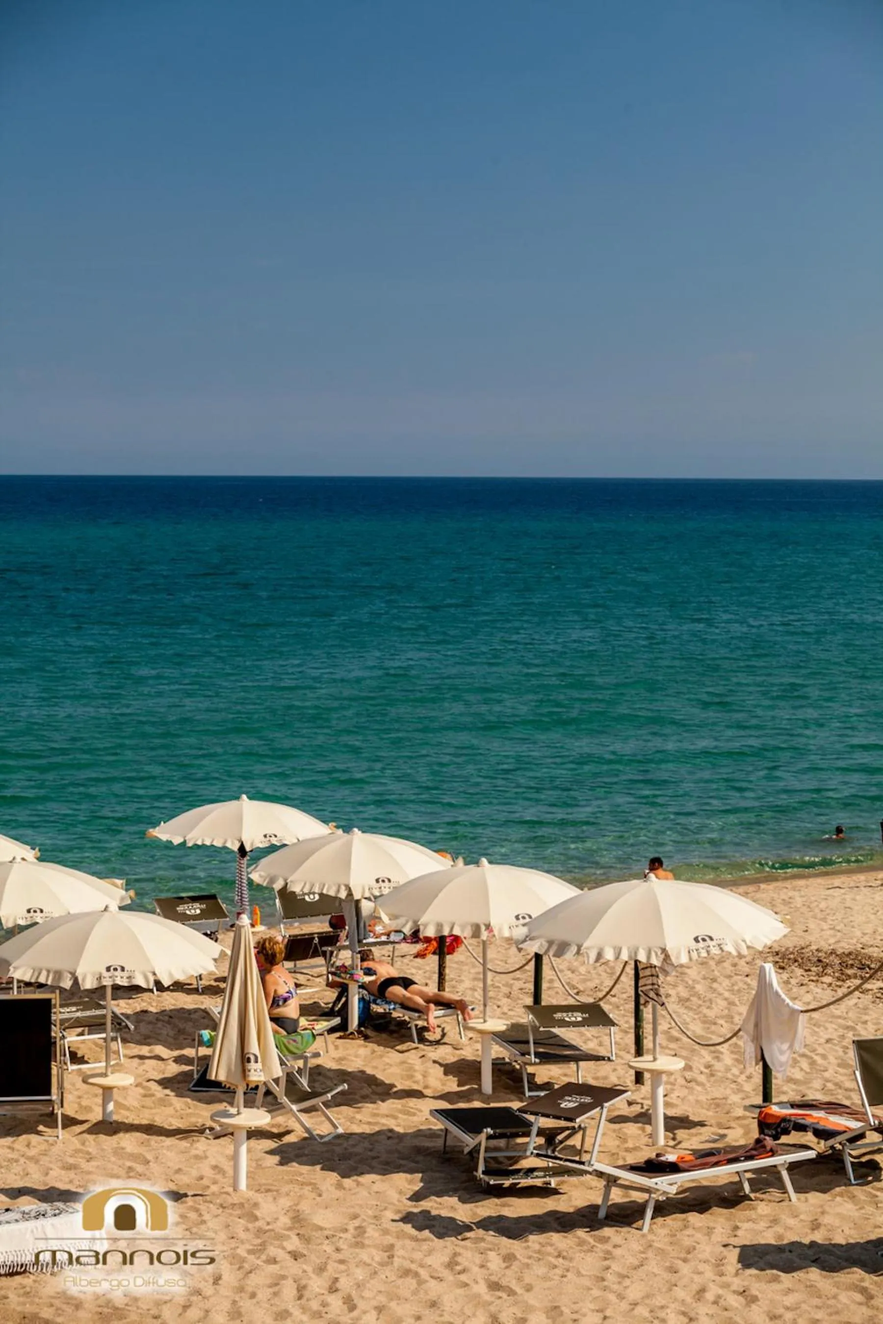 Beach in Albergo Diffuso Mannois