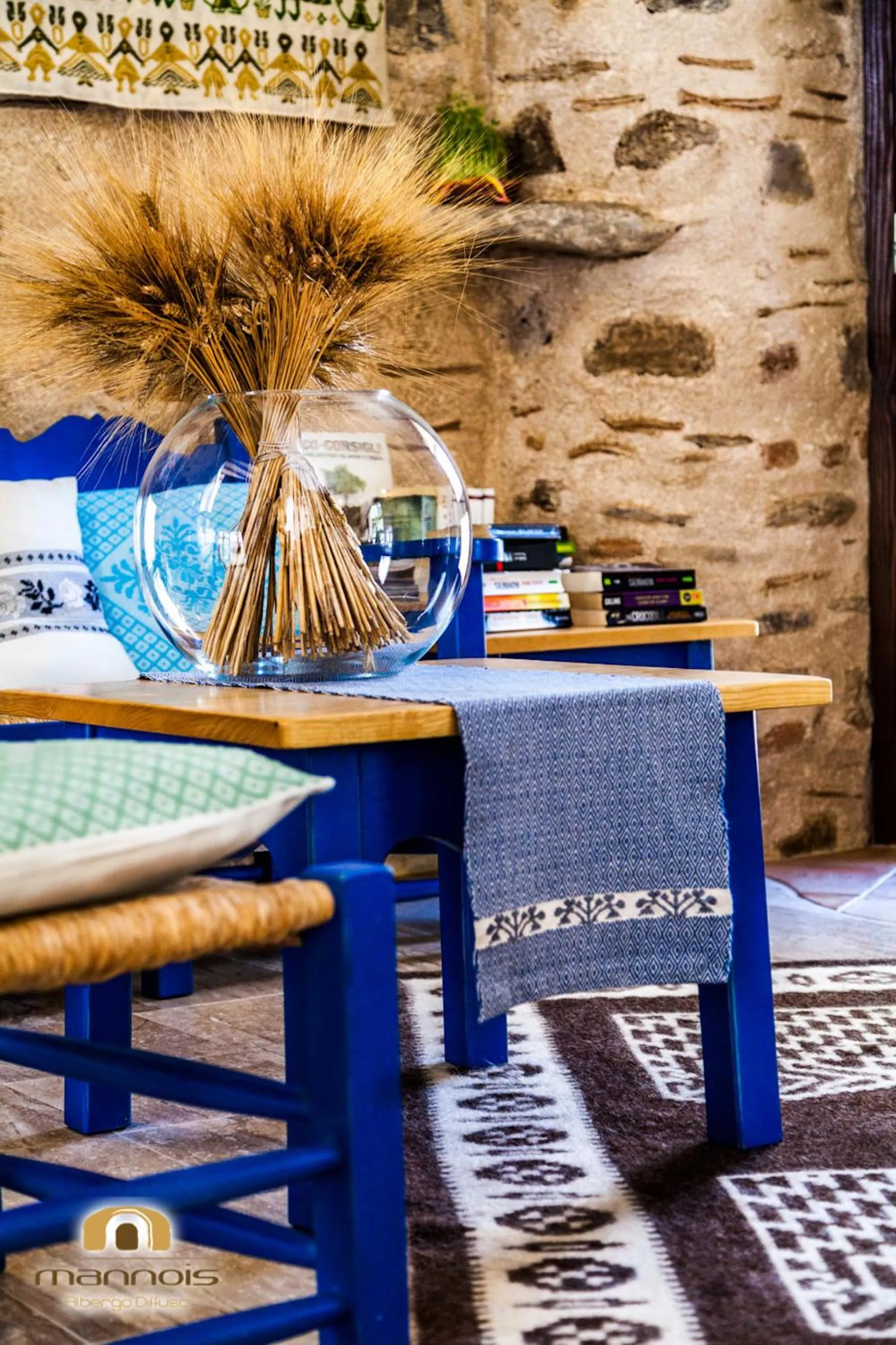 Lobby or reception in Albergo Diffuso Mannois