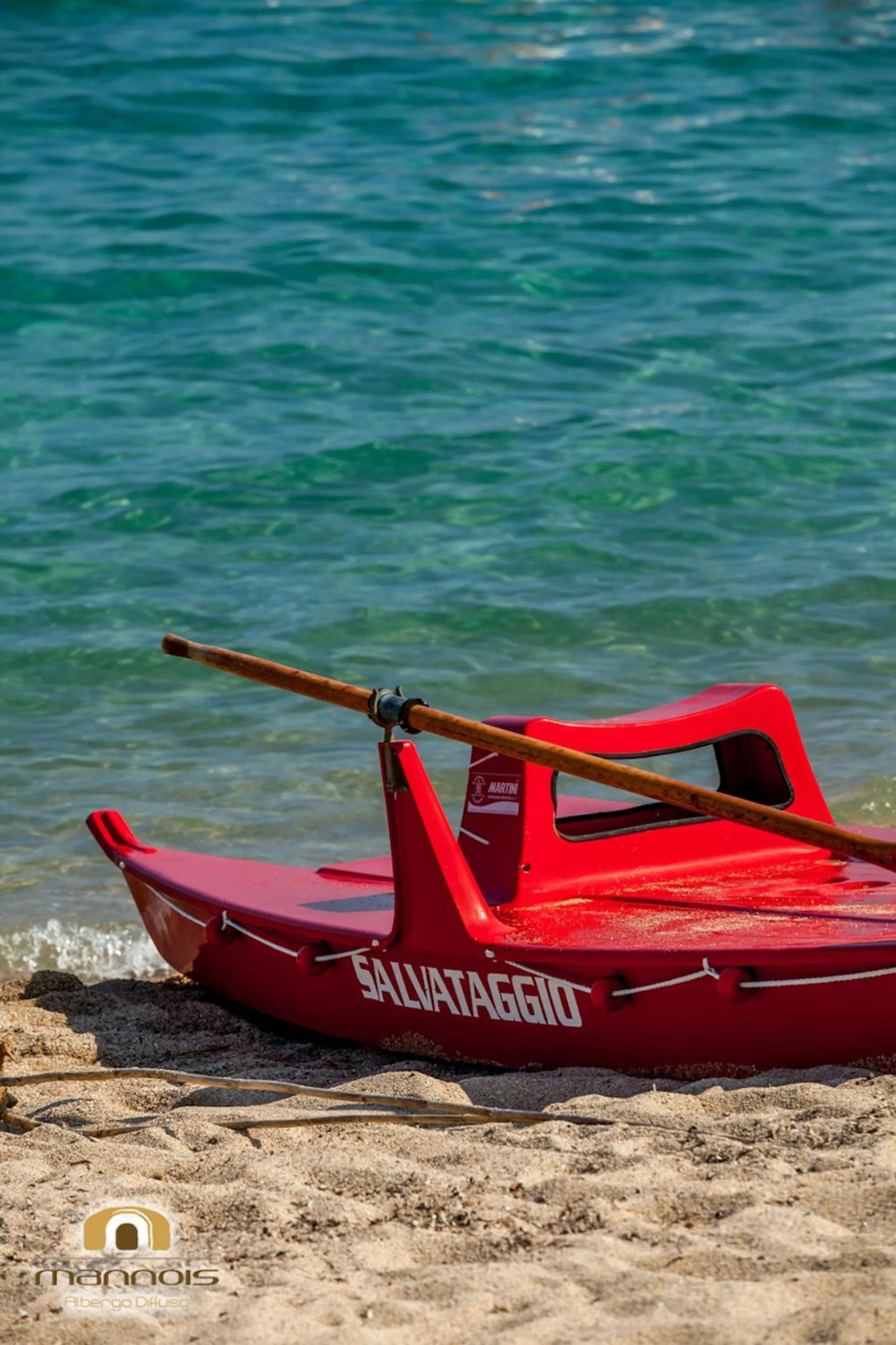 Beach in Albergo Diffuso Mannois