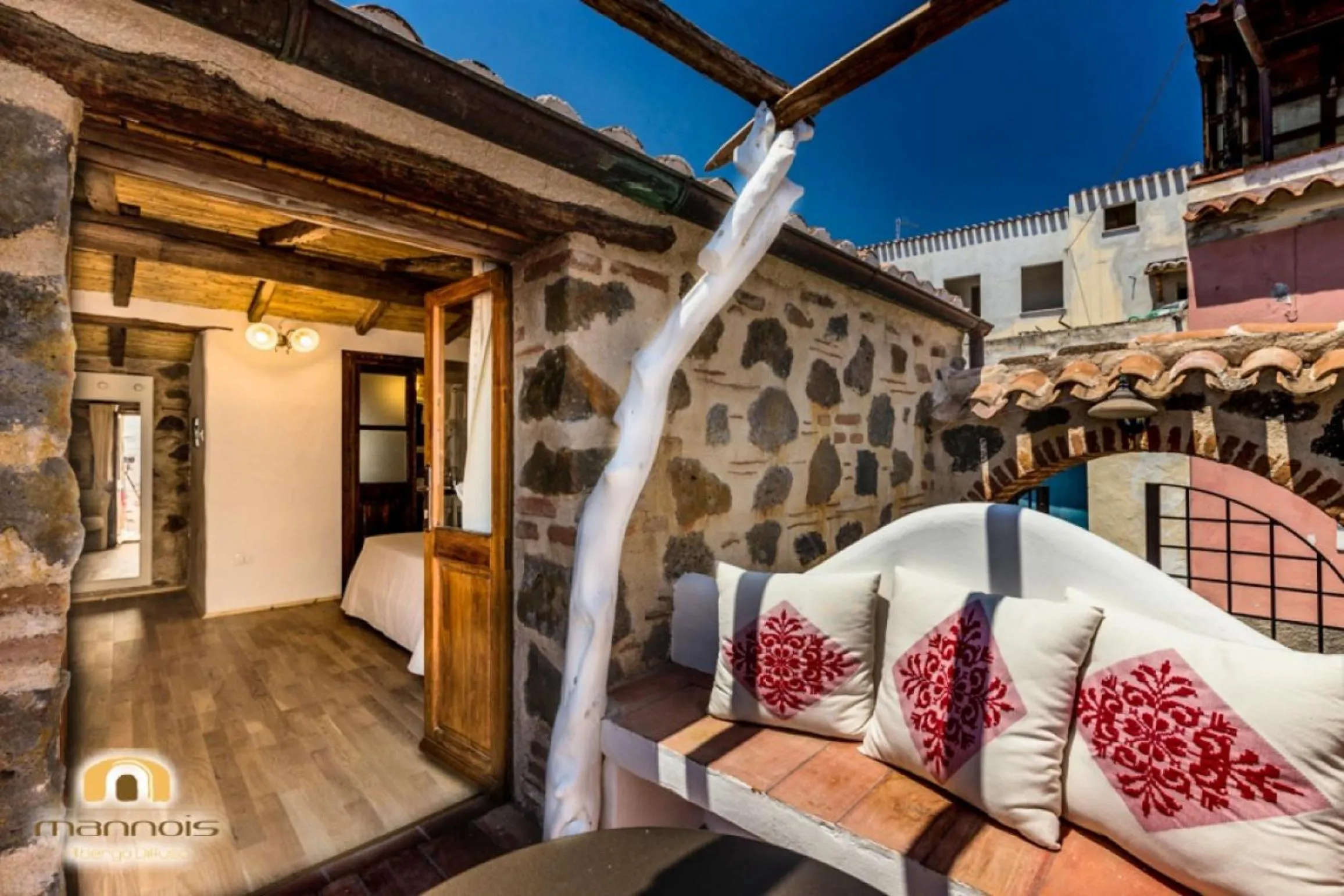 Balcony/Terrace in Albergo Diffuso Mannois