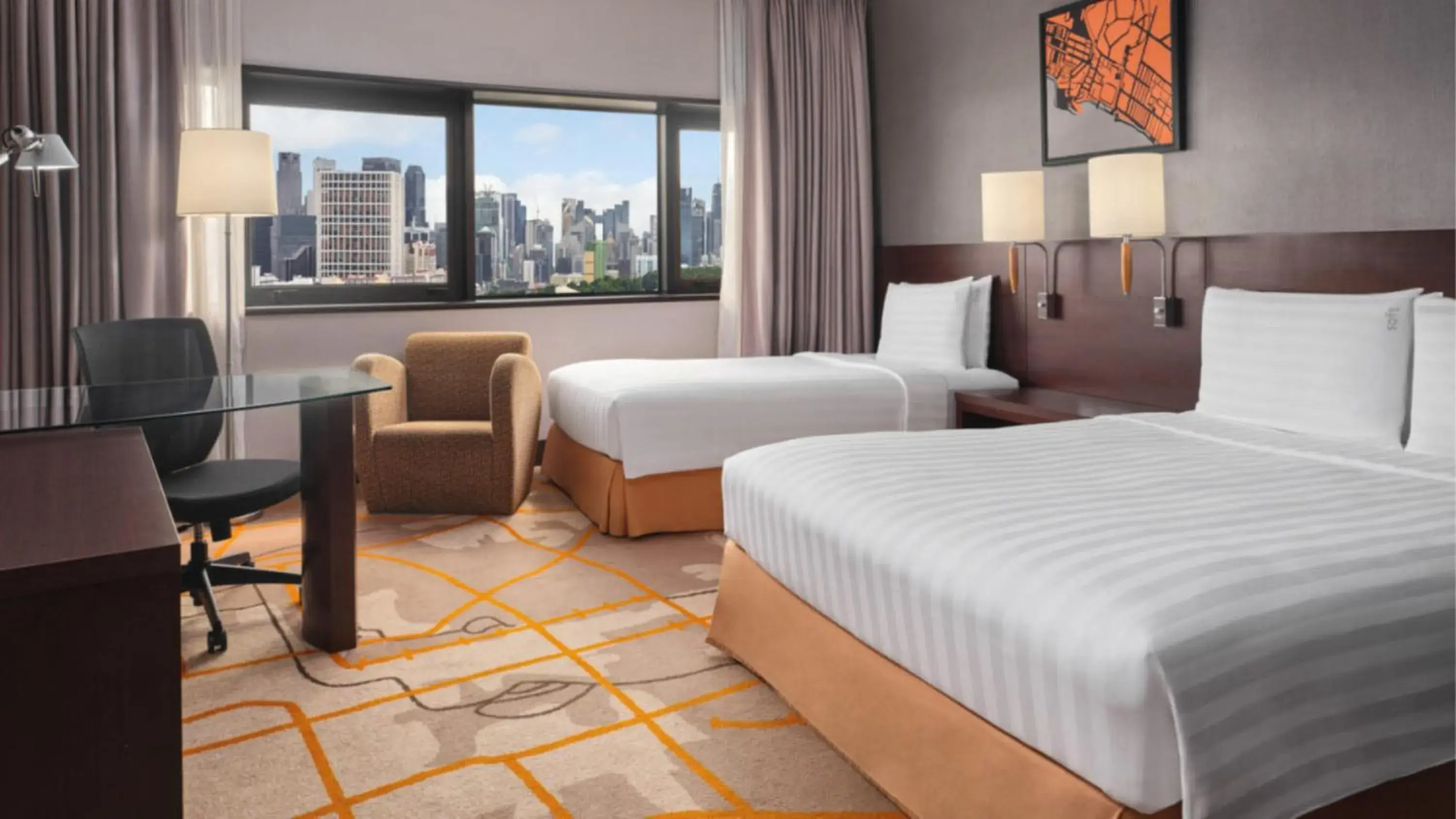 Bedroom, Bed in Holiday Inn Singapore Atrium by IHG Bedroom, Bed in Holiday Inn Singapore Atrium by IHG