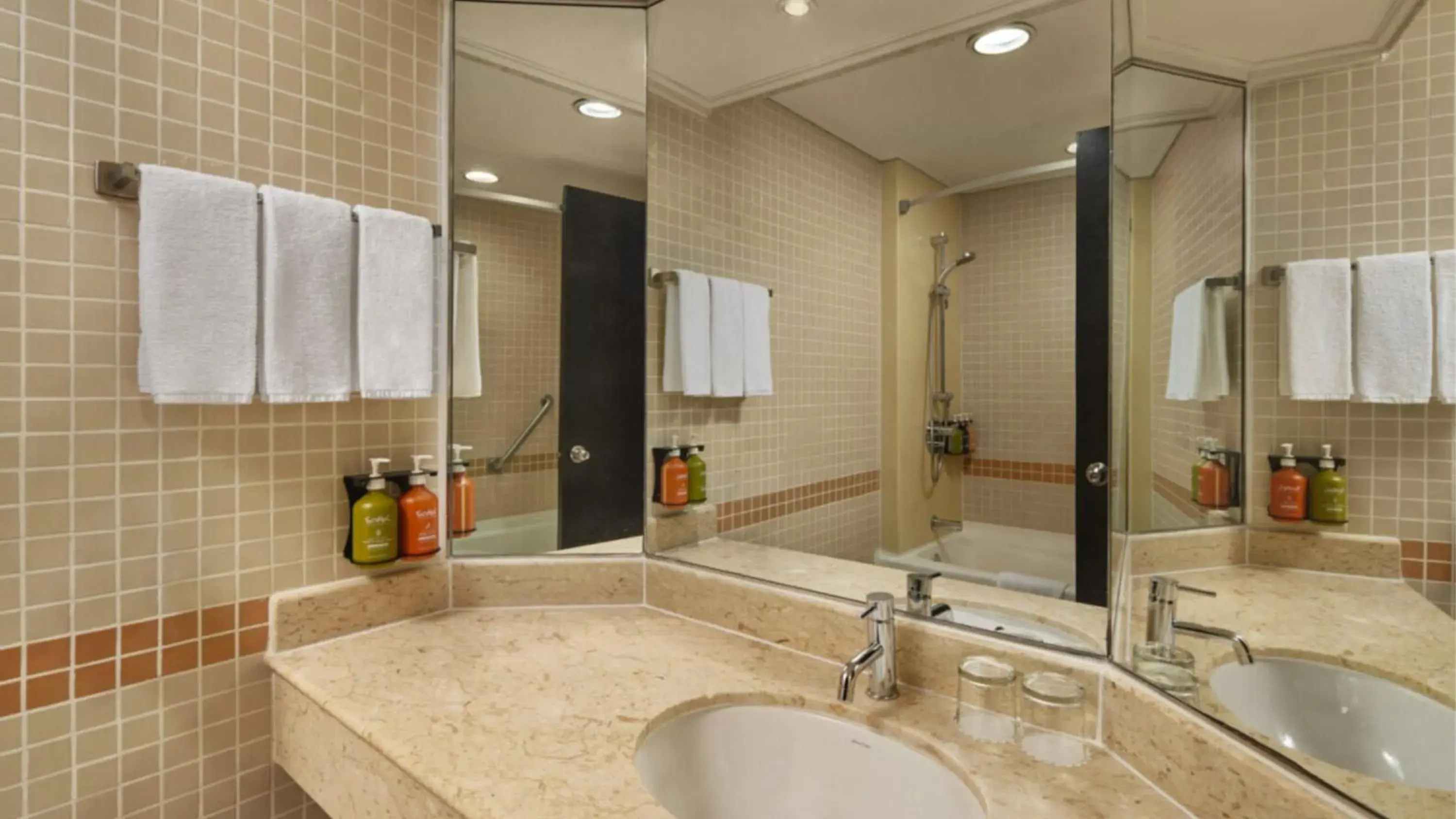 Bathroom in Holiday Inn Singapore Atrium by IHG Bathroom in Holiday Inn Singapore Atrium by IHG