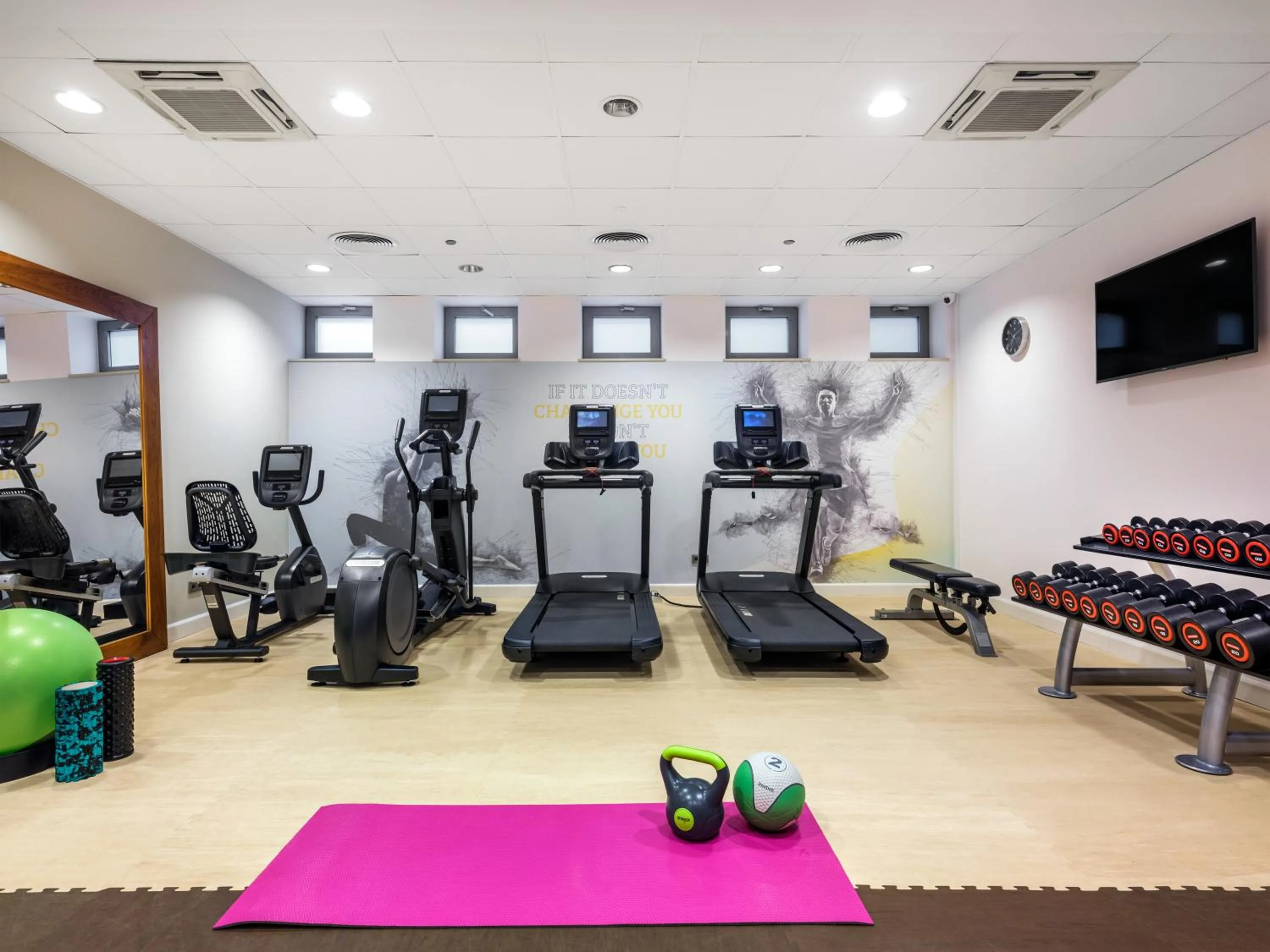Fitness centre/facilities in Hilton Garden Inn Krakow