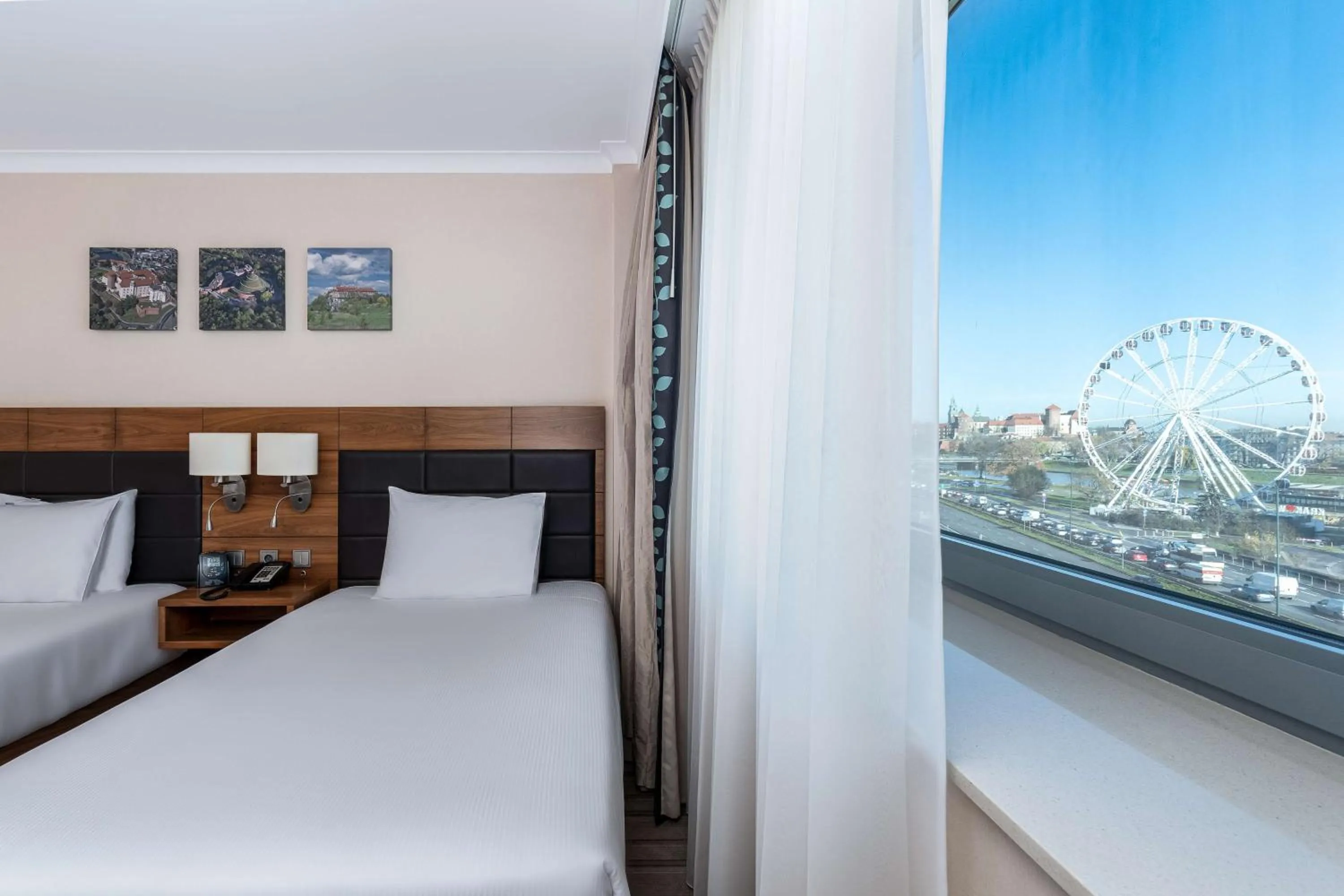 Bed in Hilton Garden Inn Krakow