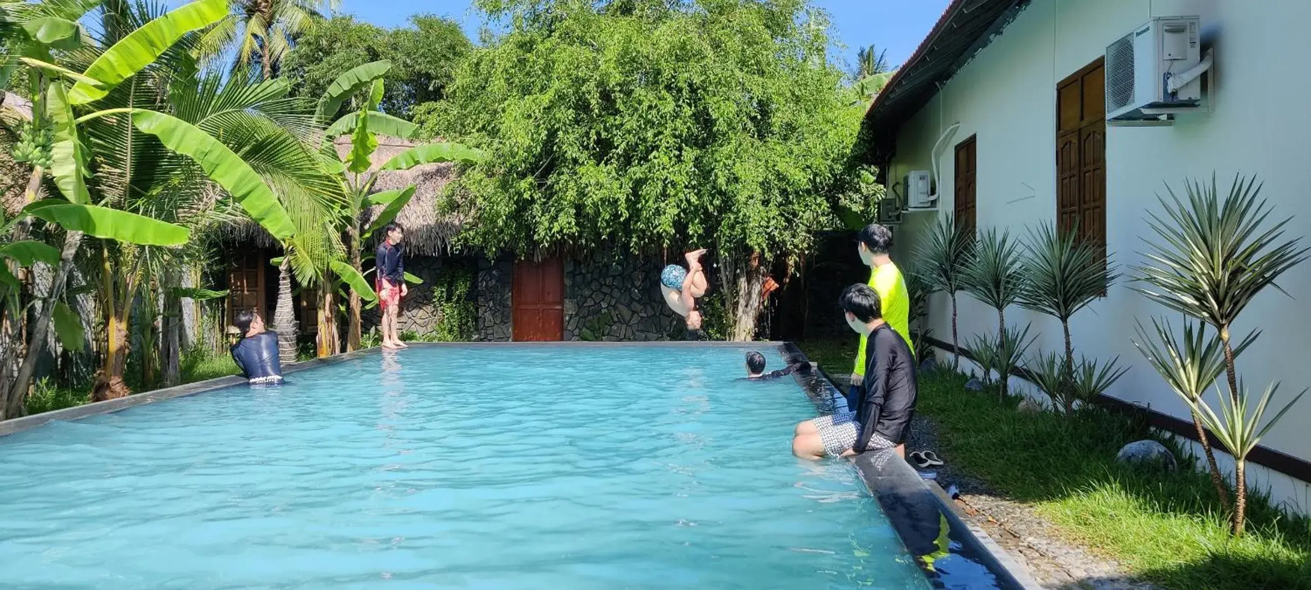 Swimming pool in Banyan Villa Nha Trang Swimming pool in Banyan Villa Nha Trang