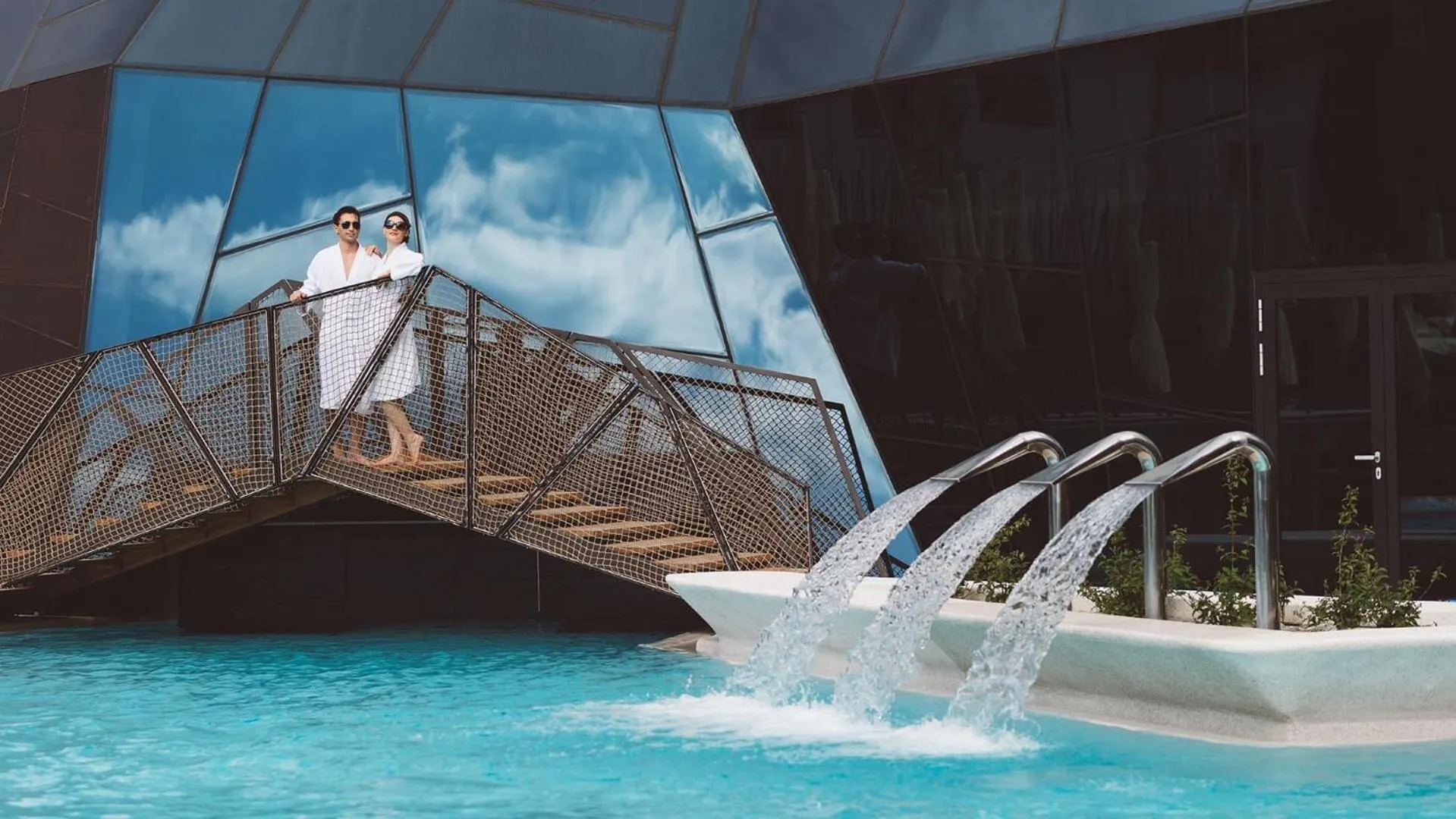 Swimming pool in Terme Olimia - Aparthotel Rosa