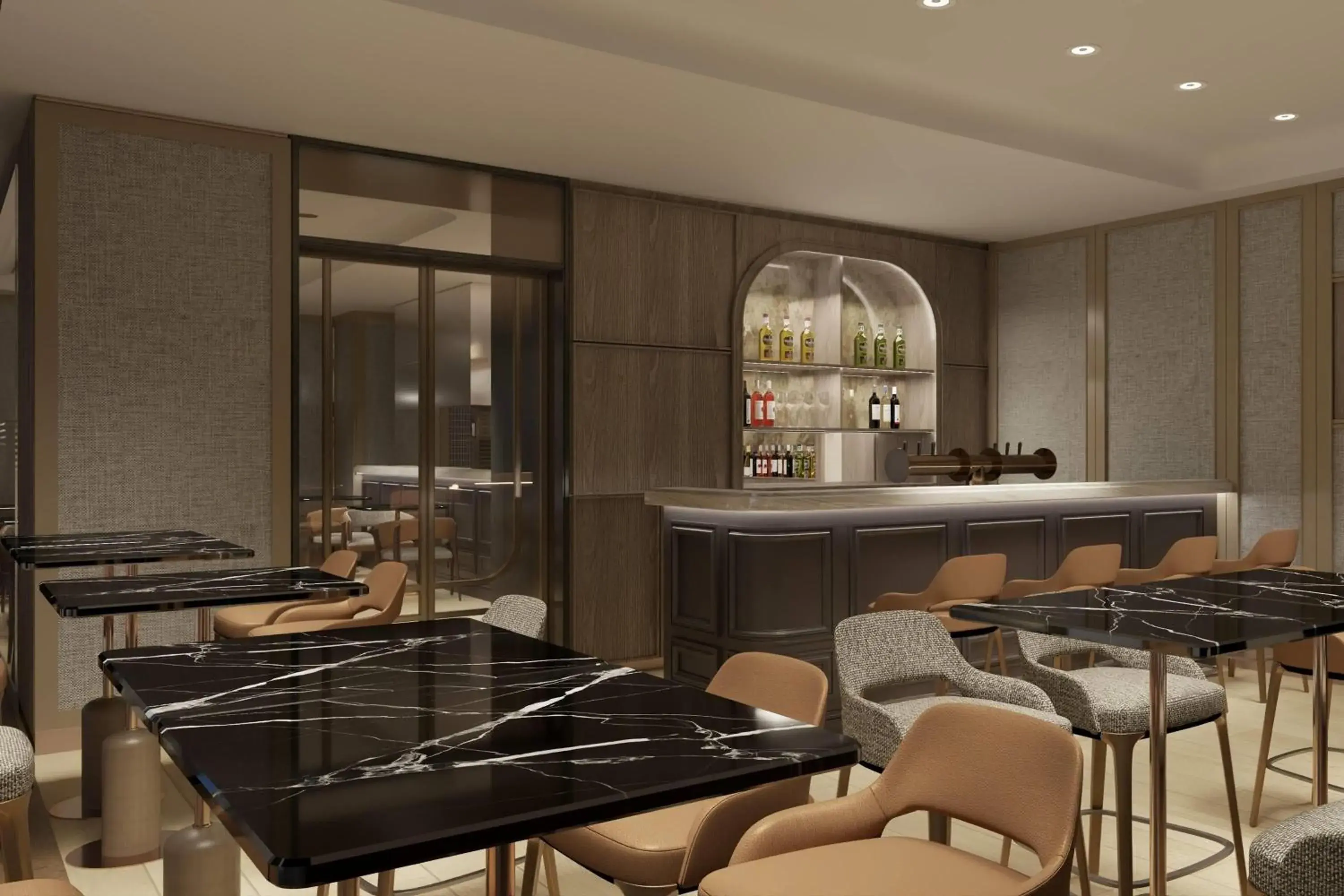 Lounge or bar in Wyndham Singapore Hotel Lounge or bar in Wyndham Singapore Hotel