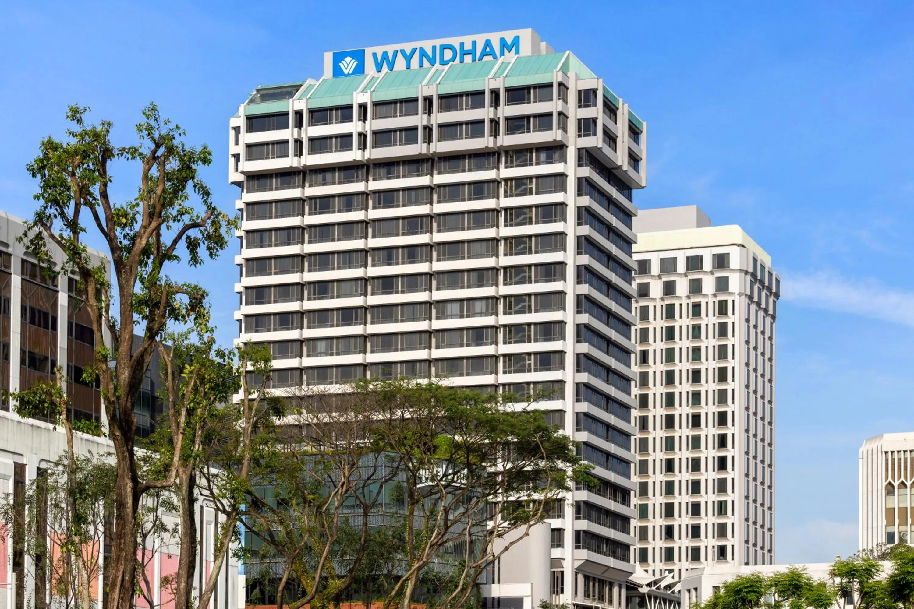 Property building in Wyndham Singapore Hotel