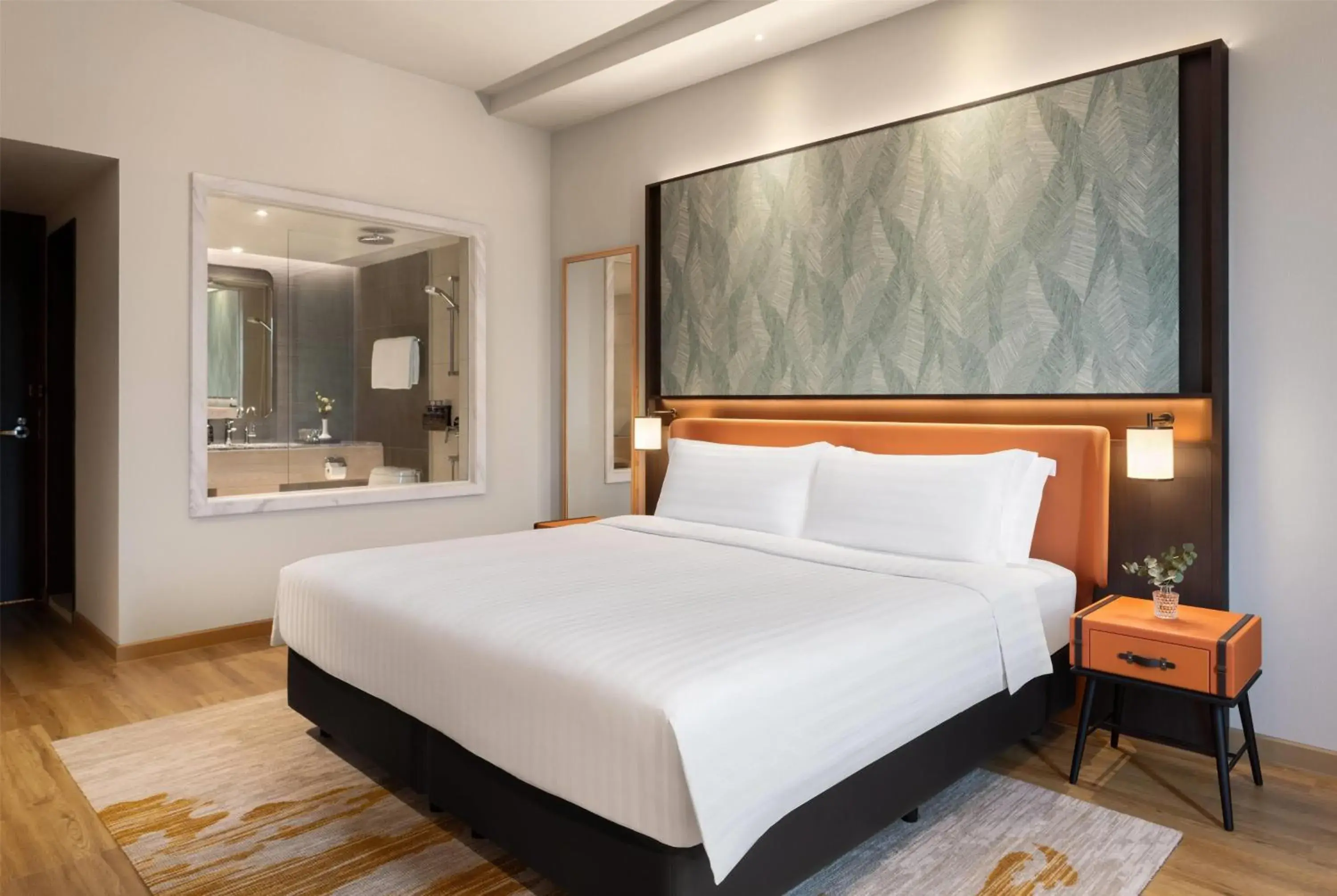 Photo of the whole room, Bed in Wyndham Singapore Hotel Photo of the whole room, Bed in Wyndham Singapore Hotel