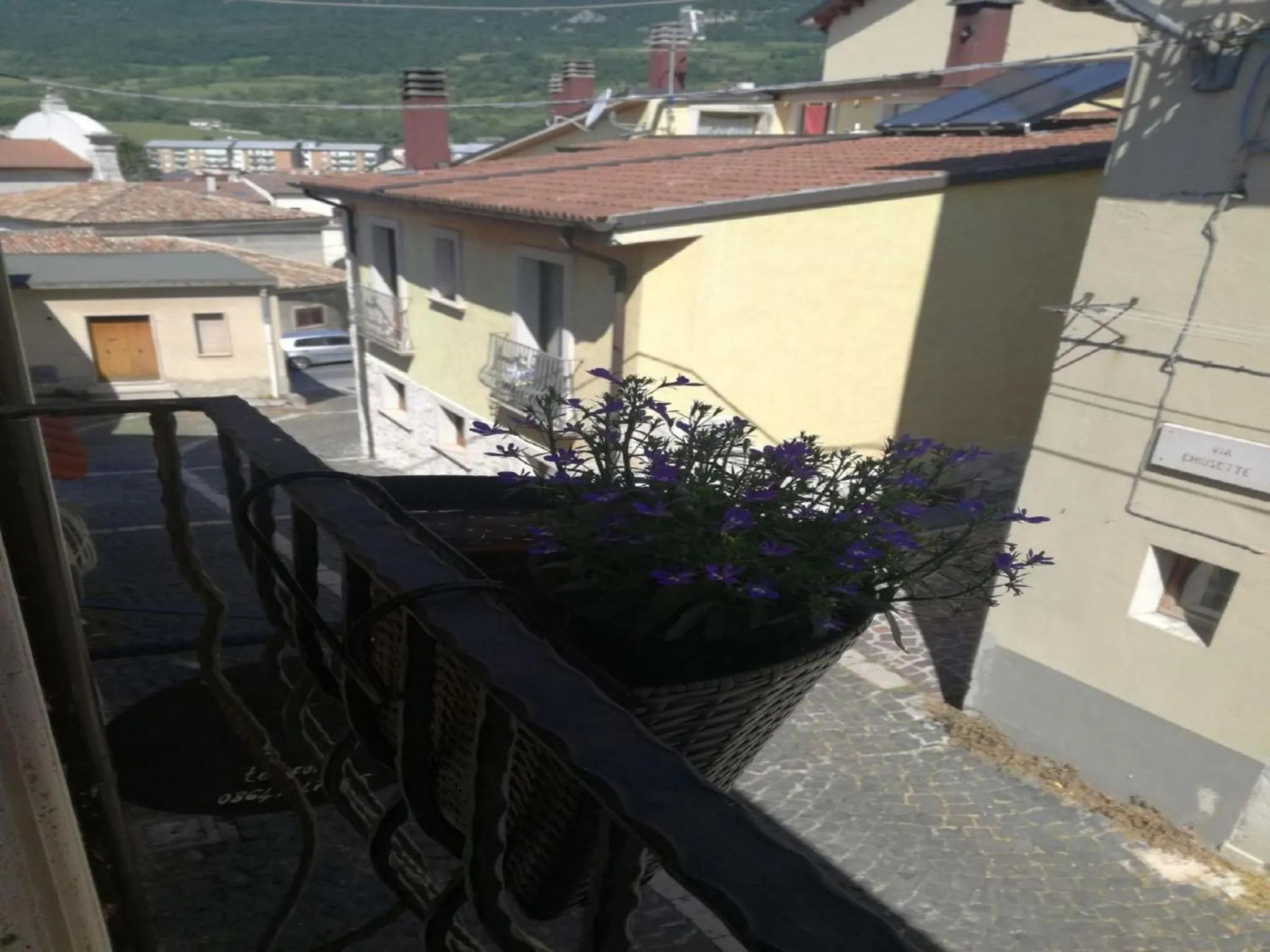 Balcony/Terrace in B&B Il Prugnolo