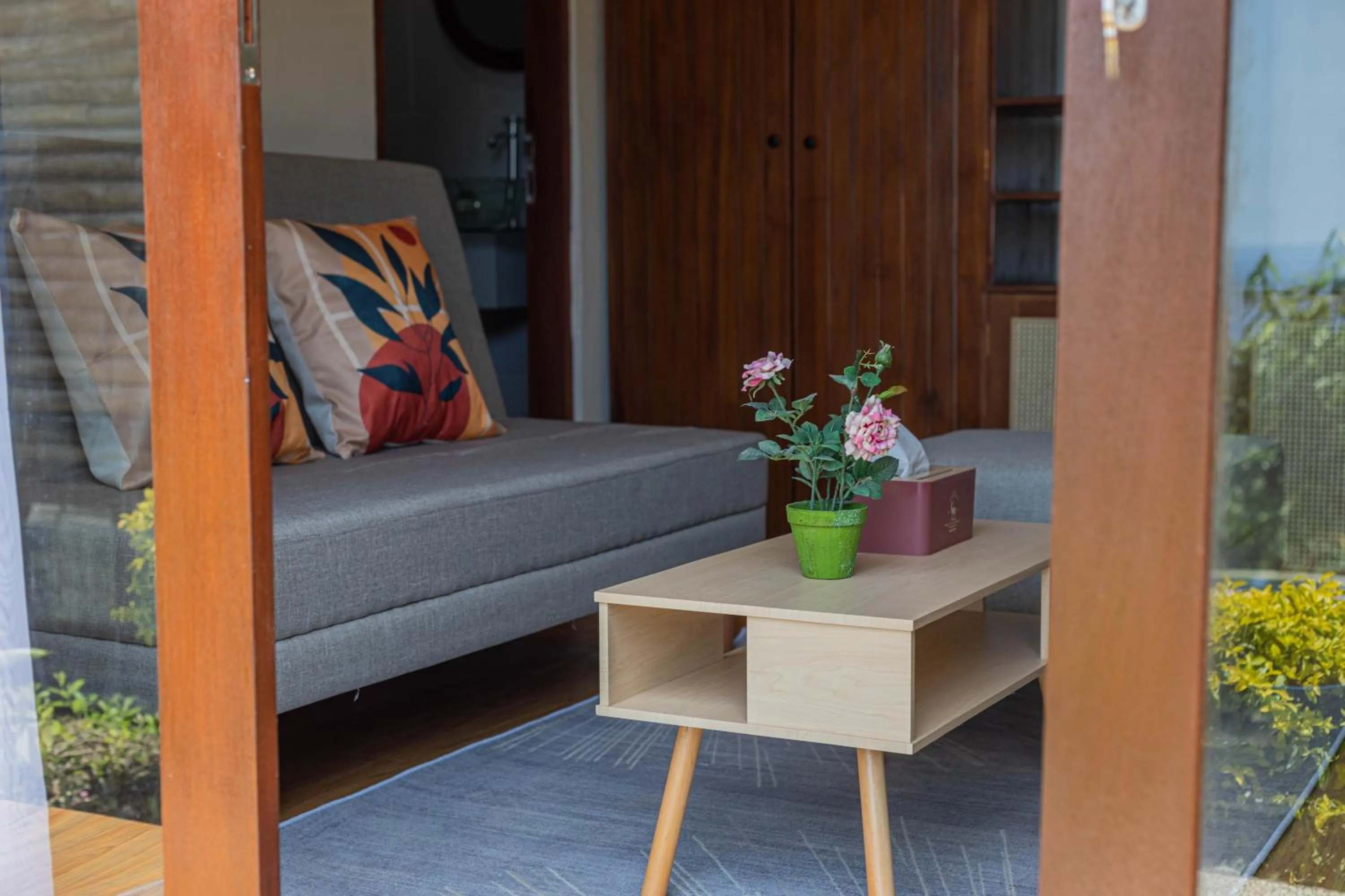 Living room in Kabeh Jati Garden Villa & Restaurant