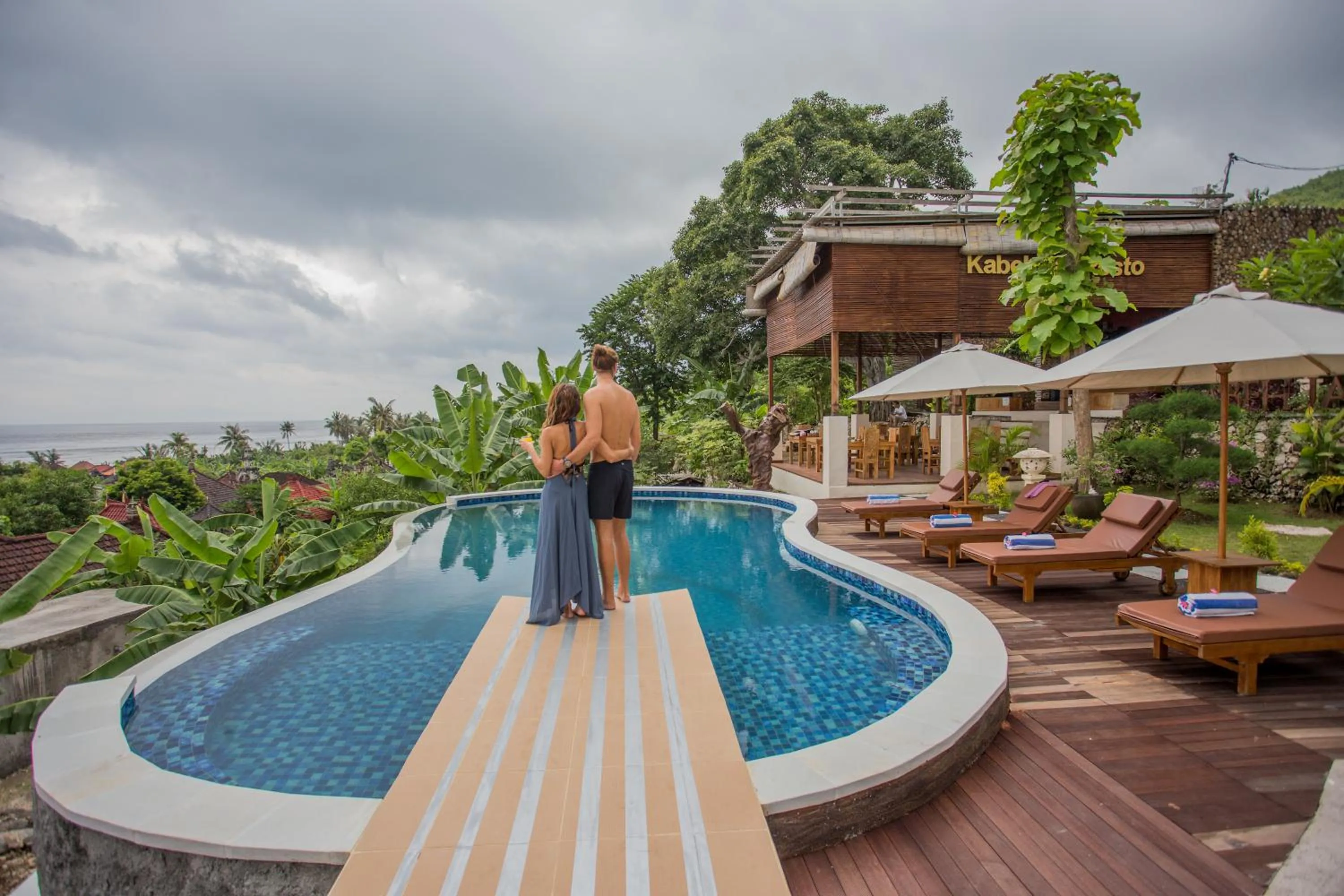 Bird's eye view in Kabeh Jati Garden Villa & Restaurant