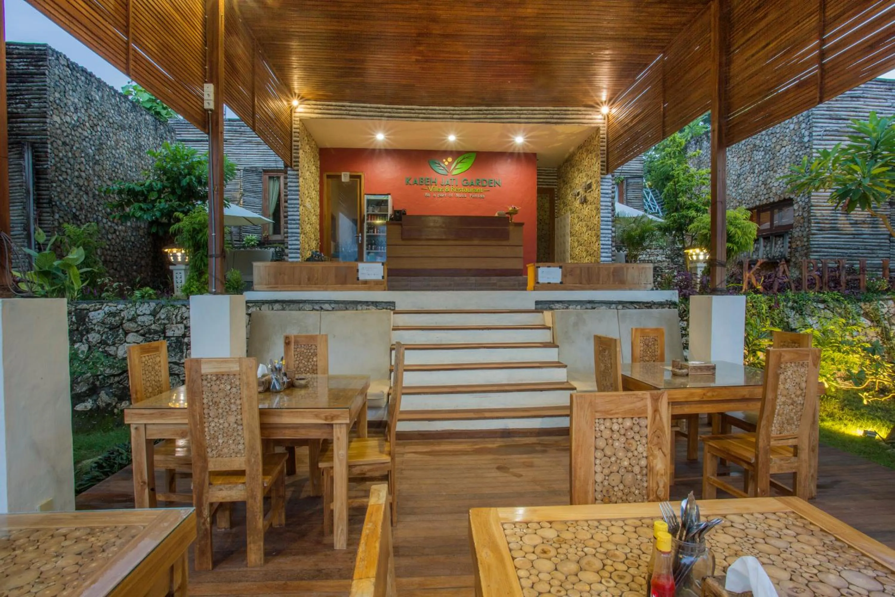 Staff in Kabeh Jati Garden Villa & Restaurant