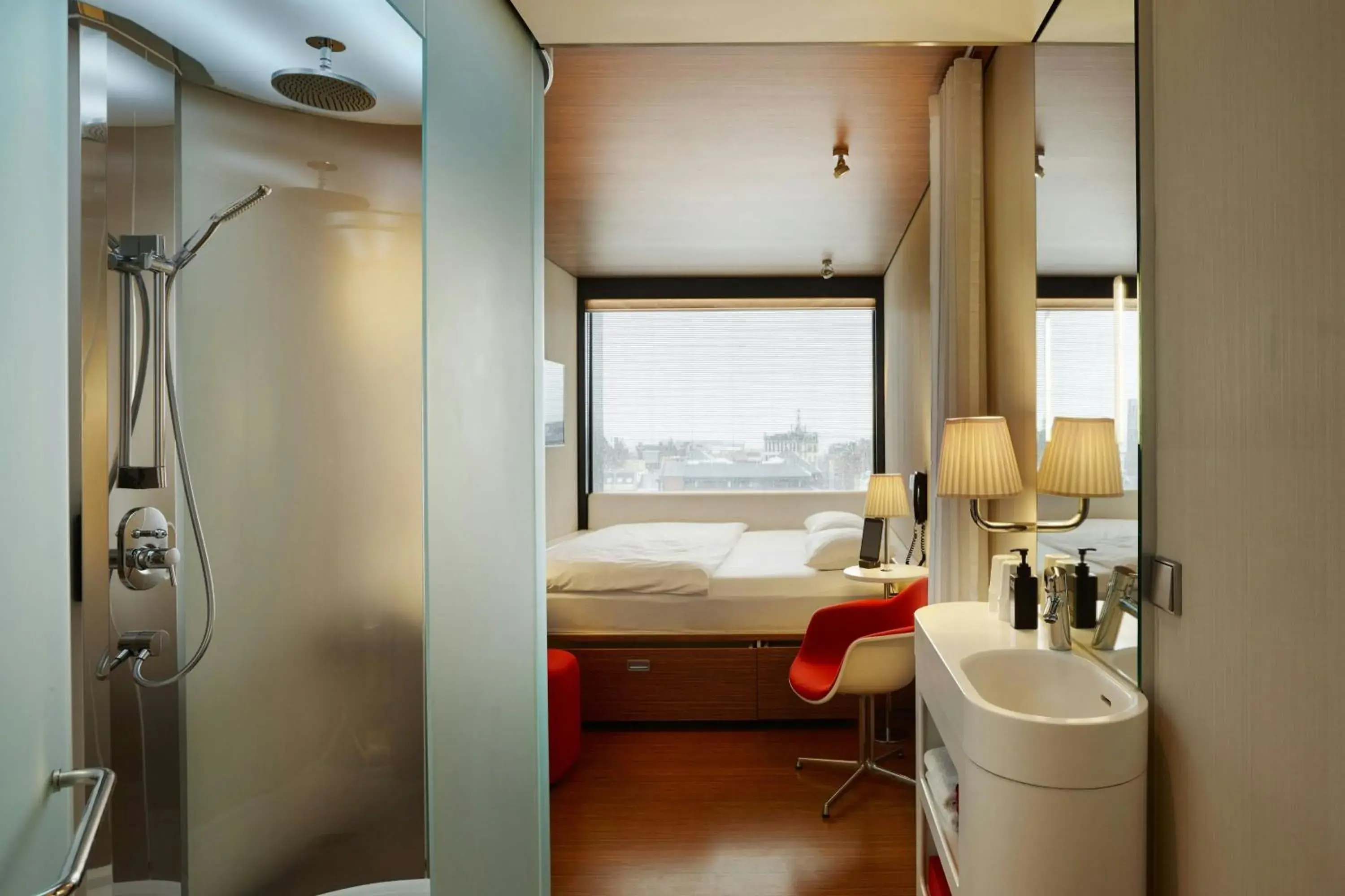 Bedroom, Bed in citizenM Glasgow Bedroom, Bed in citizenM Glasgow