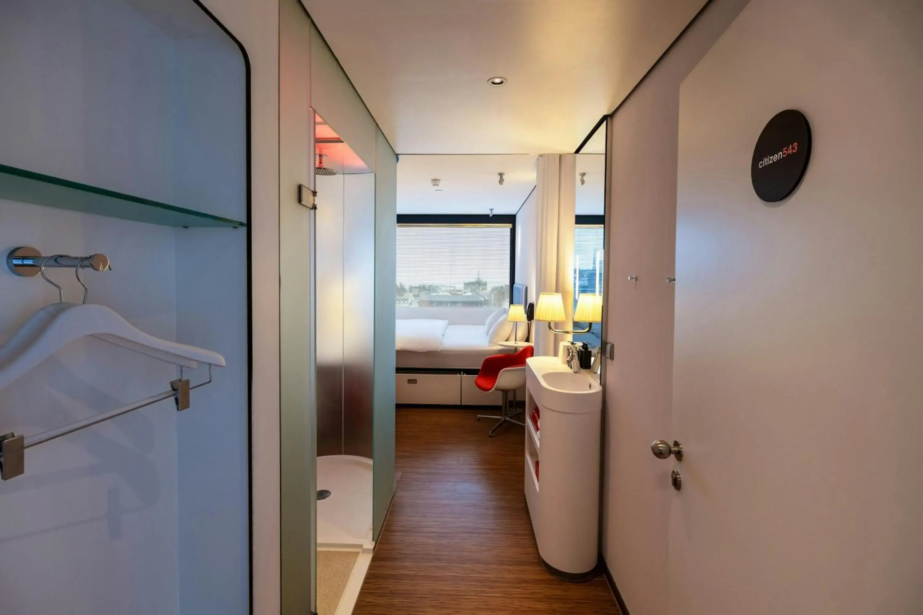 Bedroom, Bed in citizenM Glasgow Bedroom, Bed in citizenM Glasgow