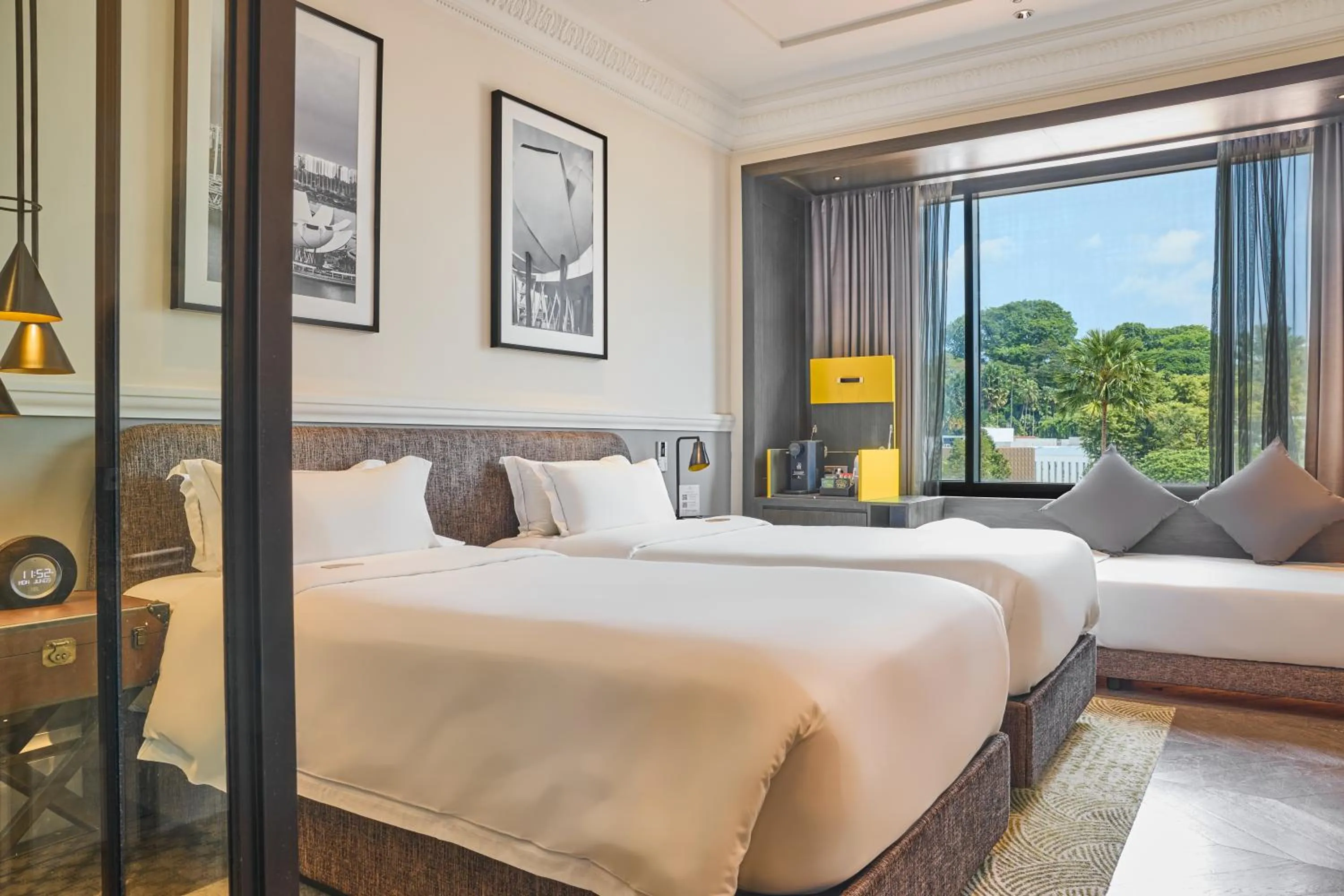 Bedroom, Bed in Grand Park City Hall