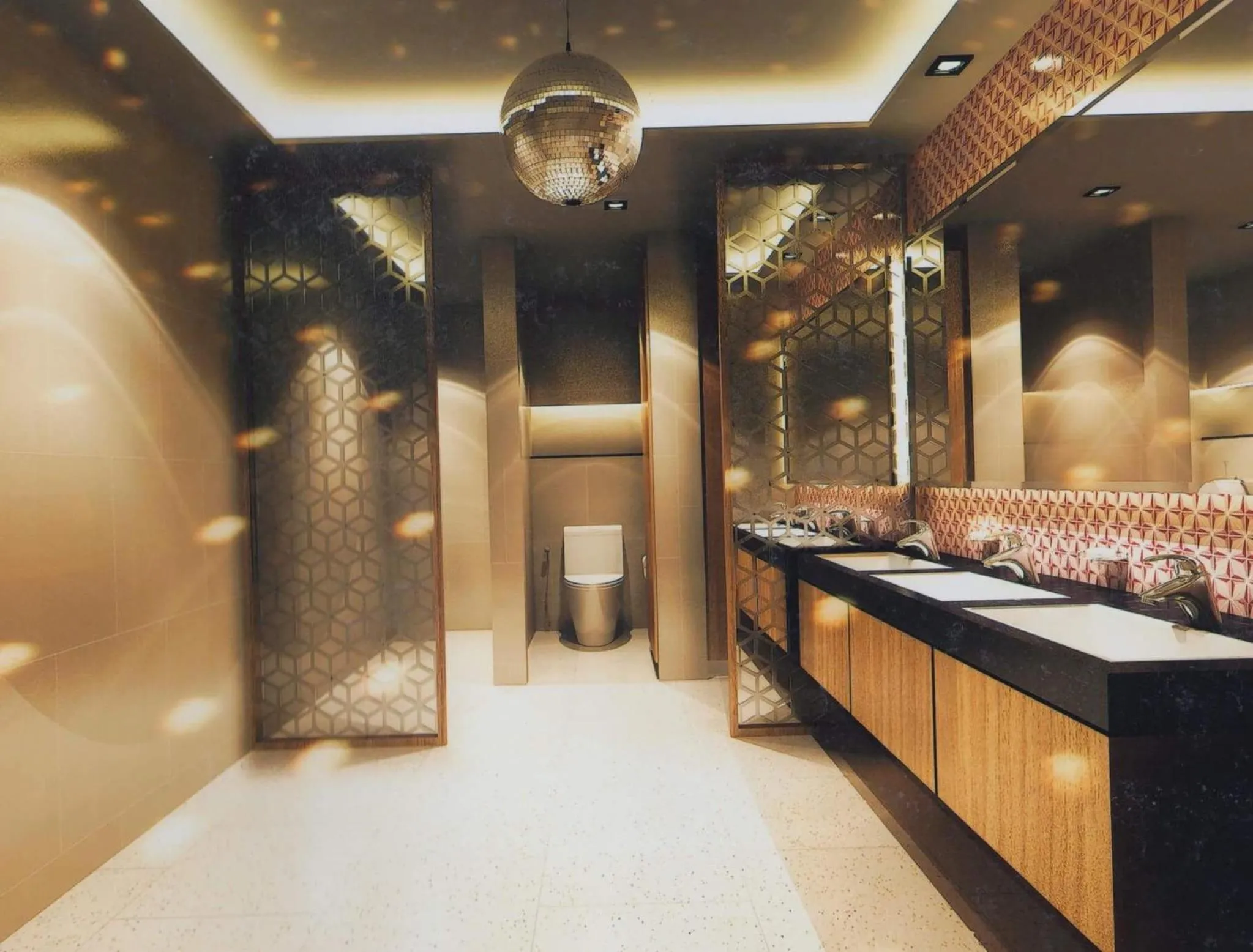 Area and facilities in The Whisper Hotel