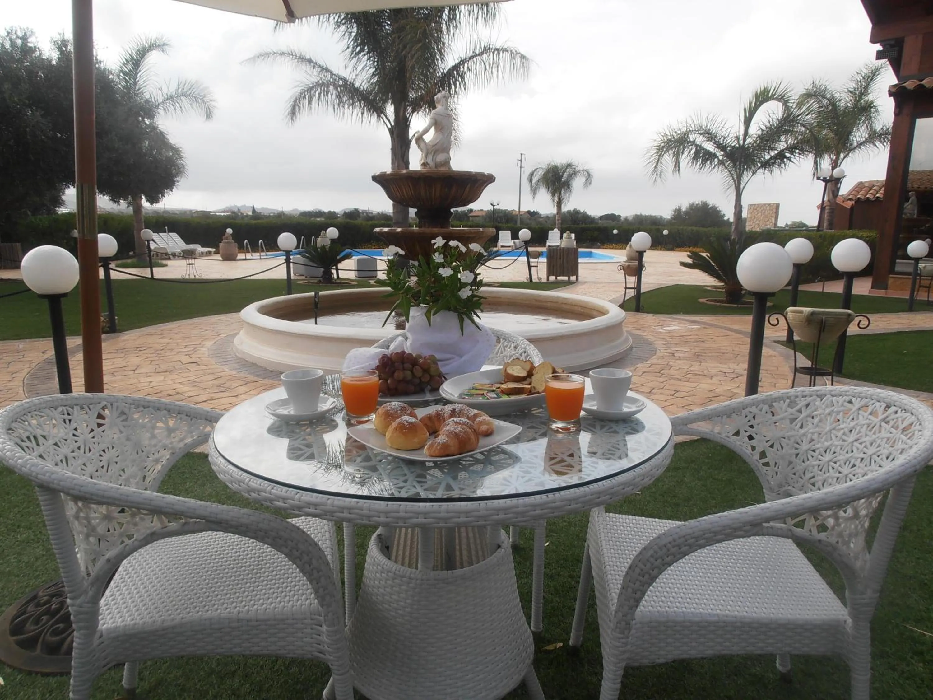 Garden in Villa Alisia