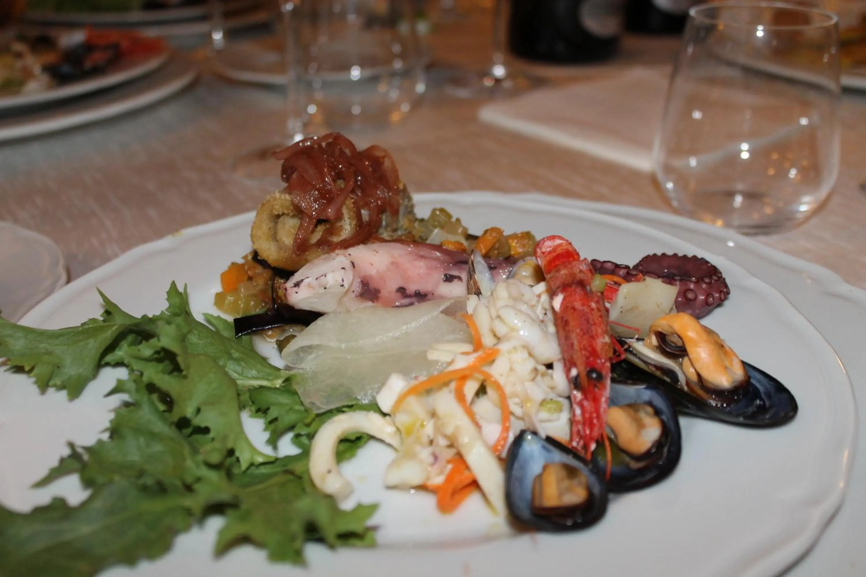 Dinner in Villa Alisia