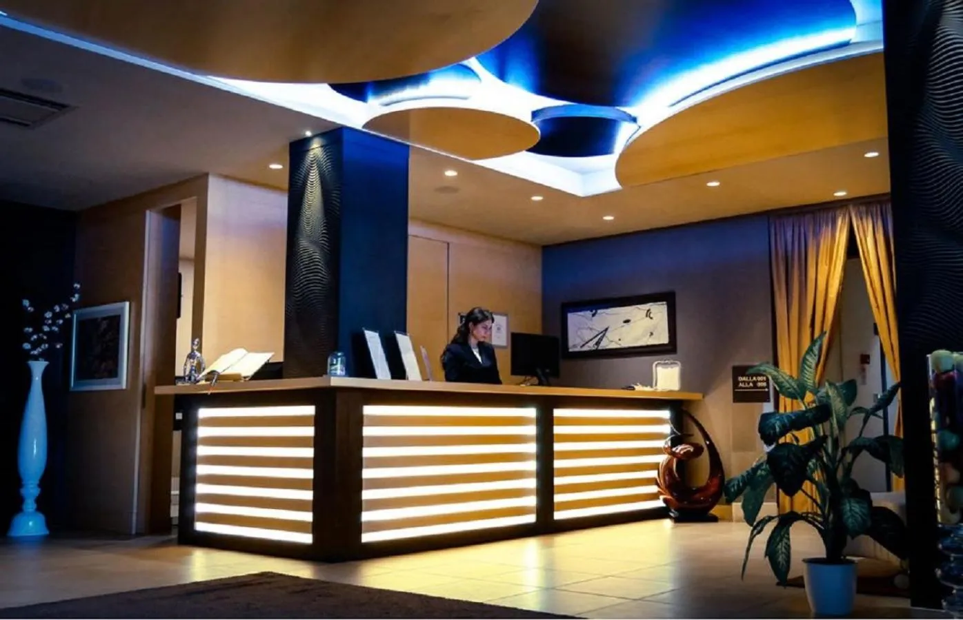 Lobby or reception in Modica Palace Hotel