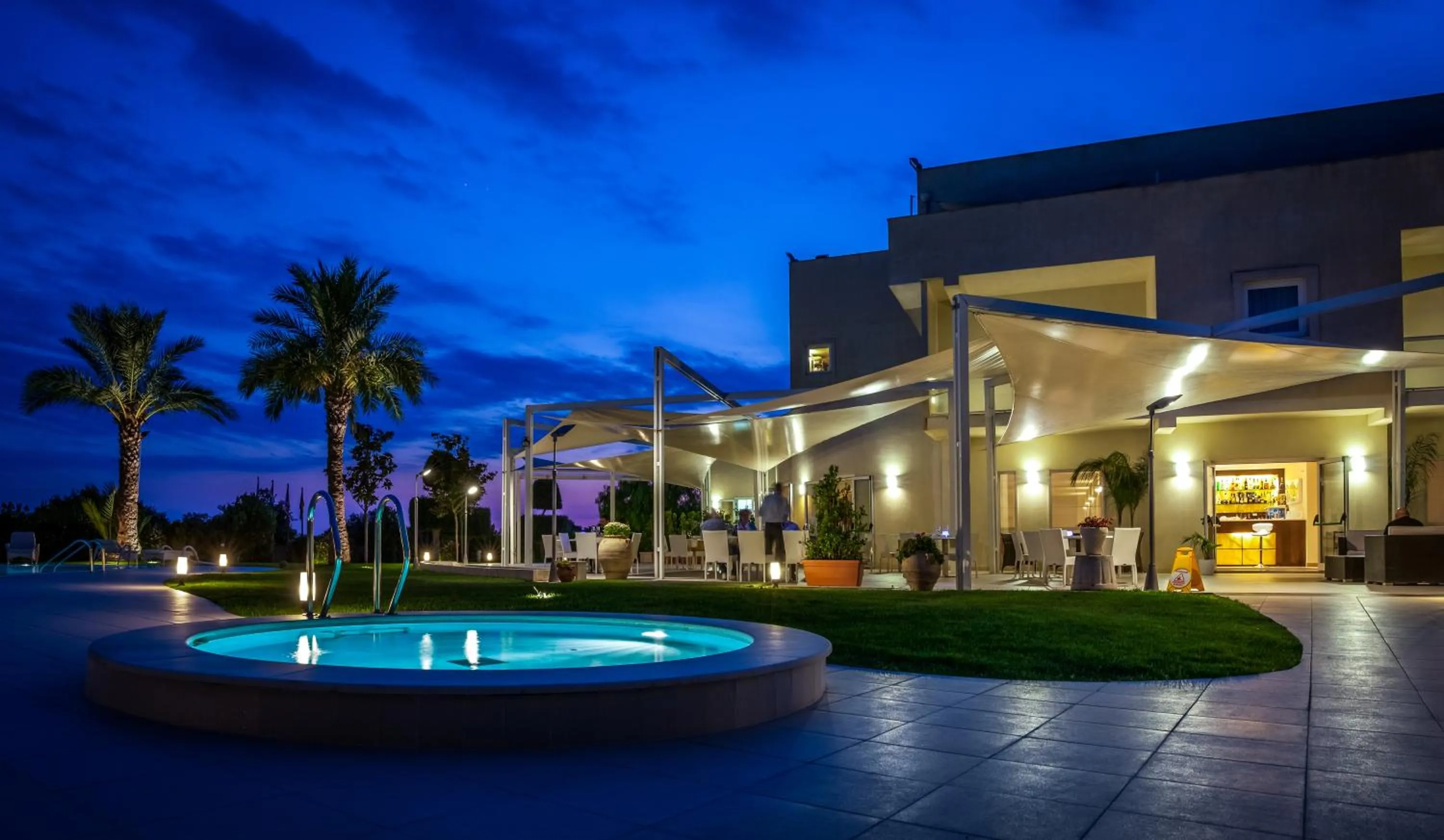 Garden in Modica Palace Hotel