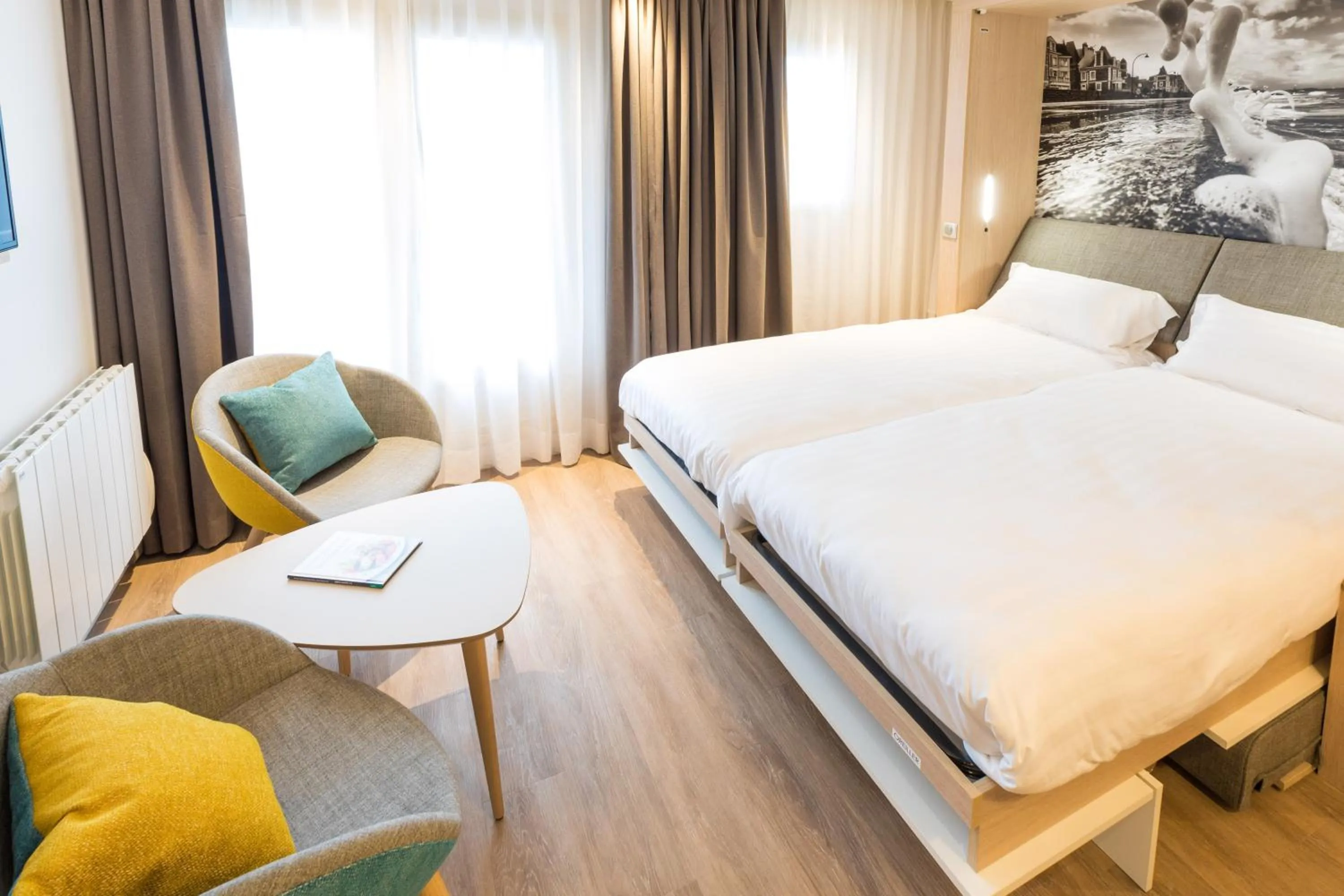 Bed in Résidence Neptunia