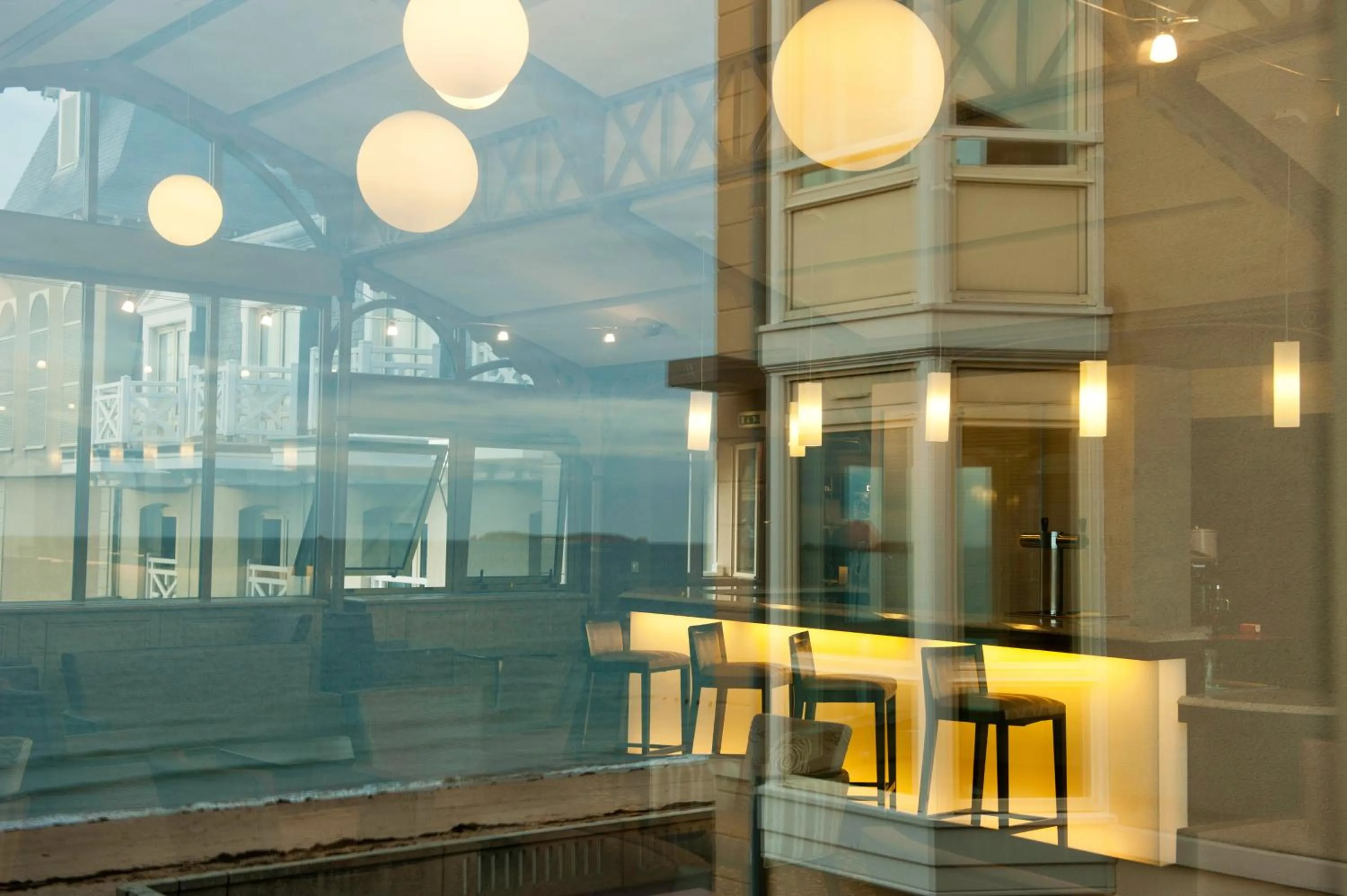 Lounge or bar in Résidence Neptunia