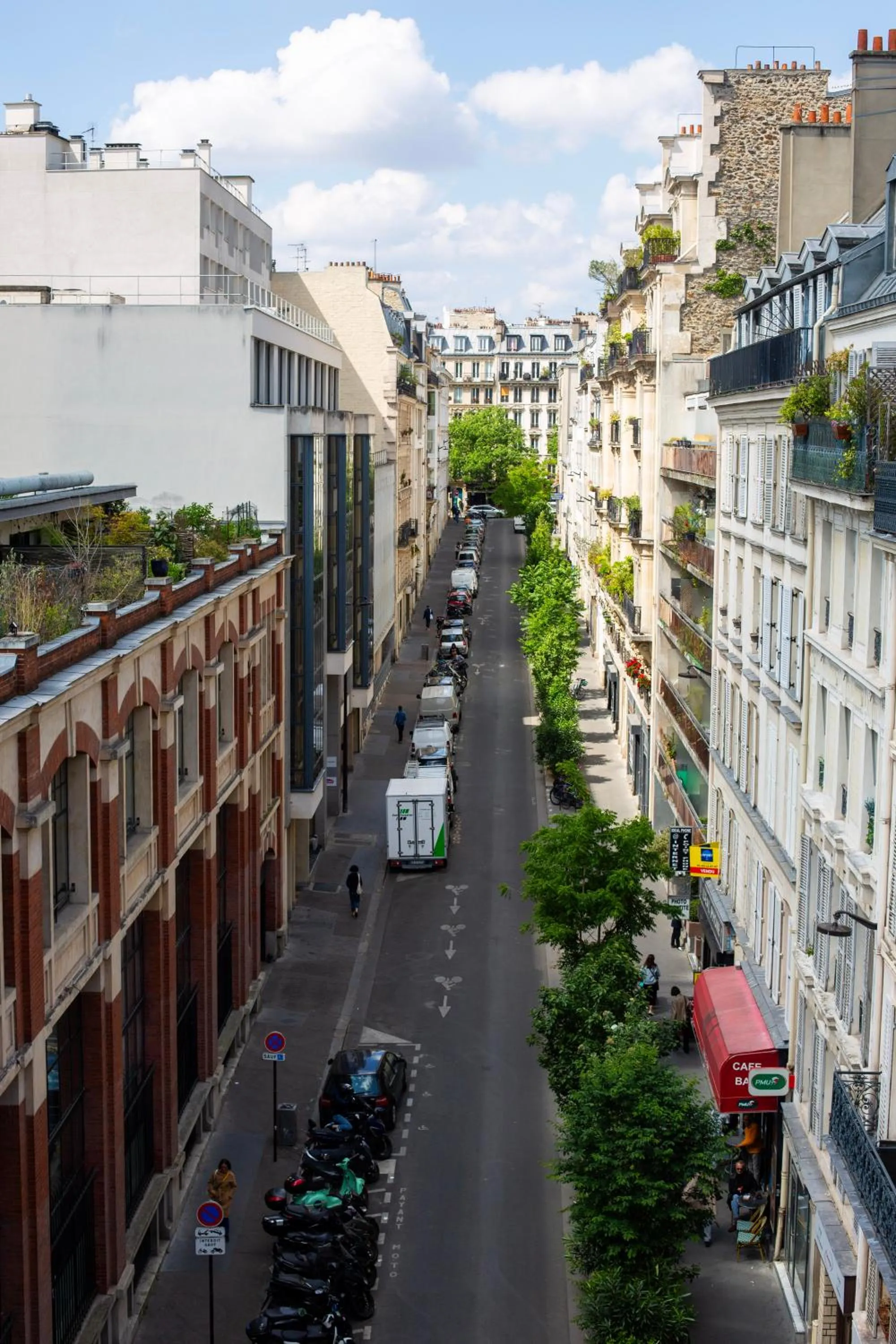 Bird's eye view in Altona