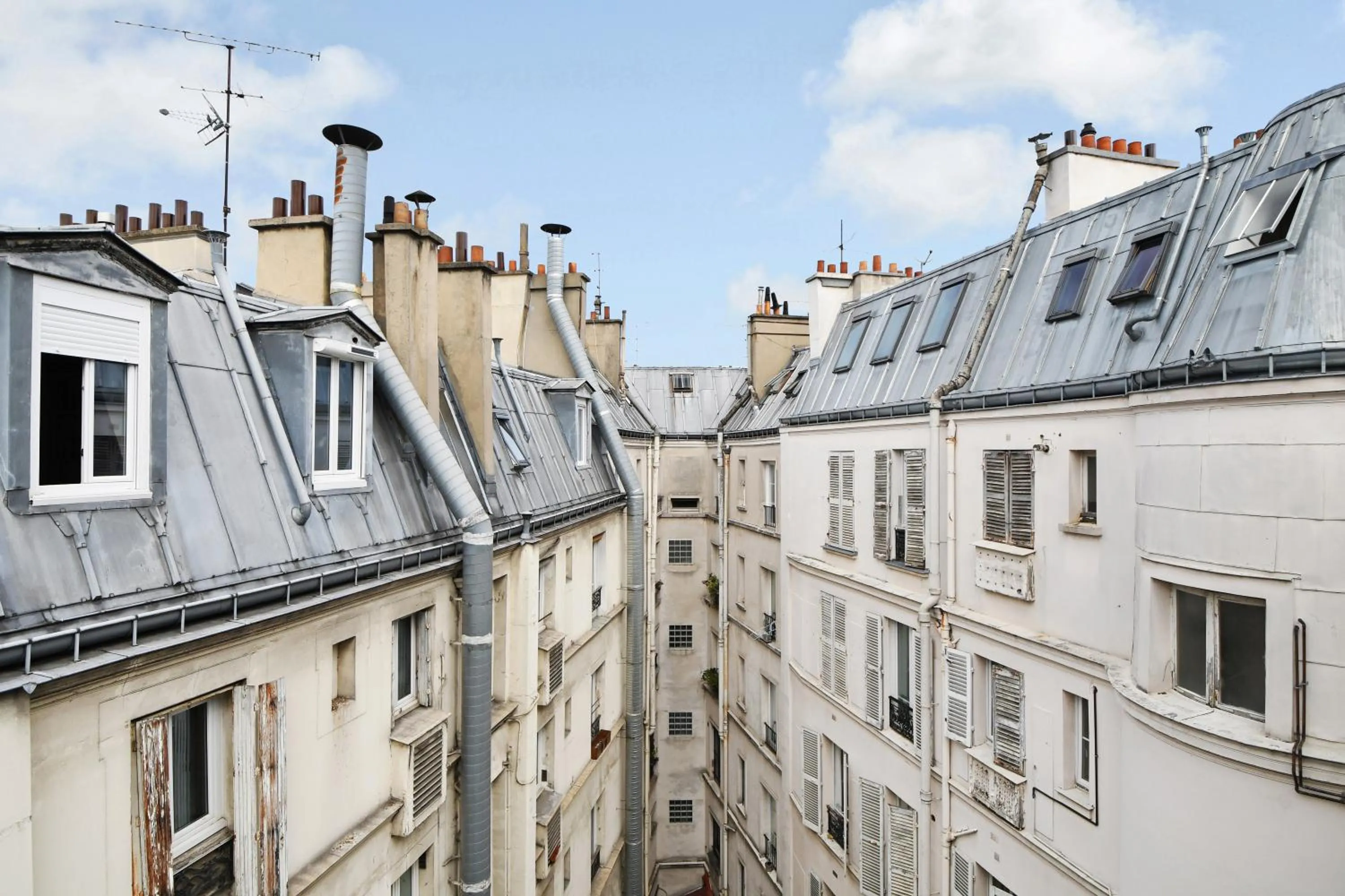 Inner courtyard view in Altona
