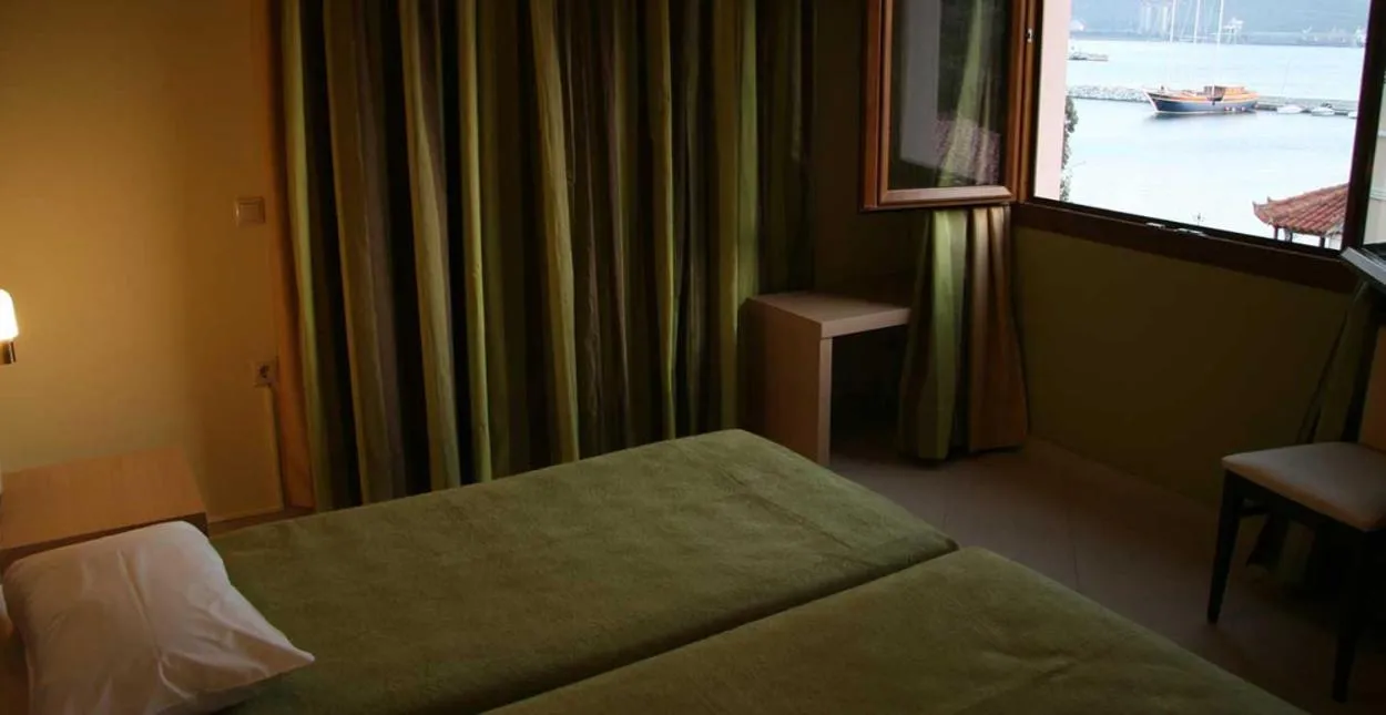 Bed in Studios Karavos