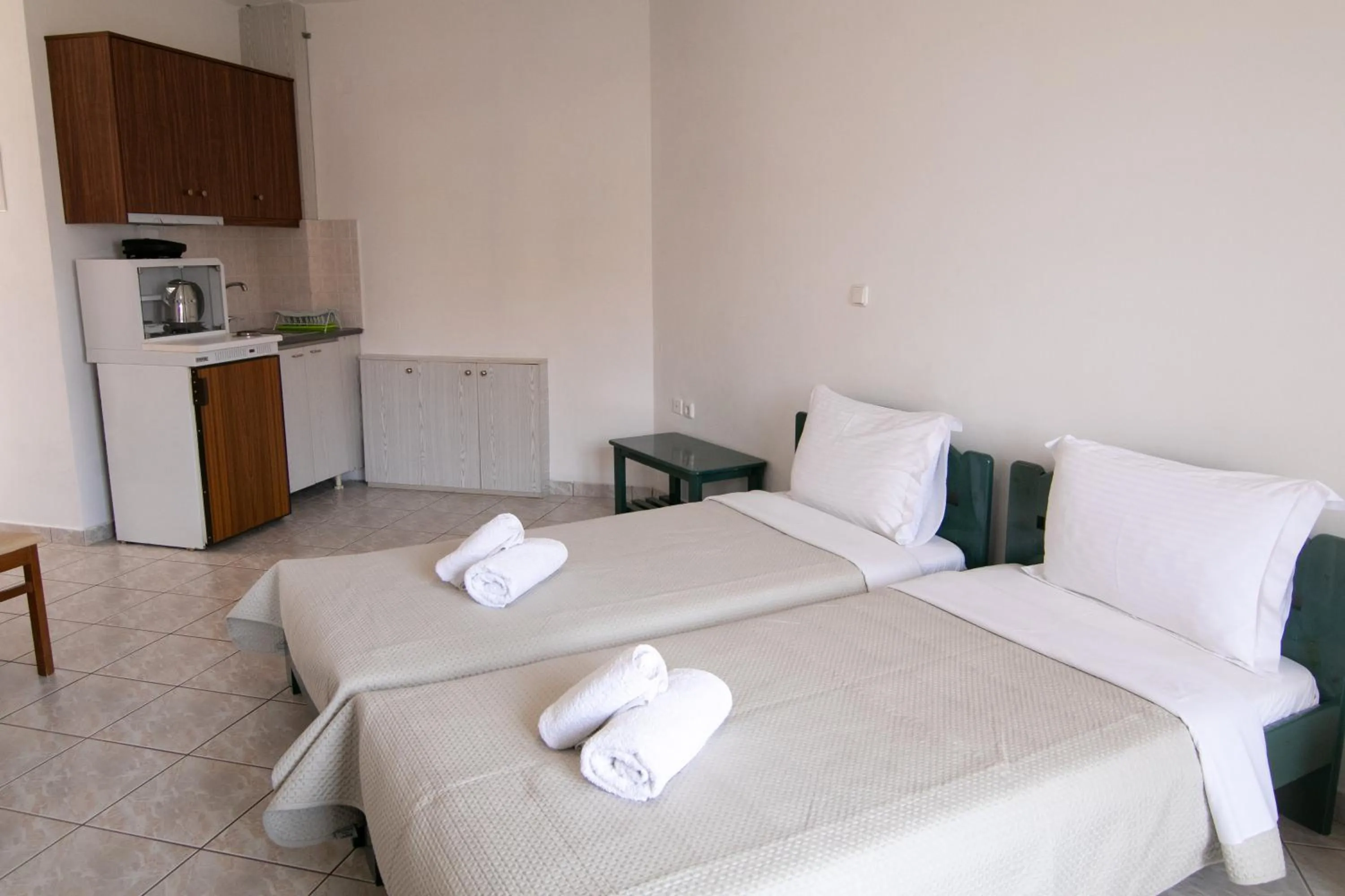 Bed in Malvasia Corner Studios - ex Romeo's House