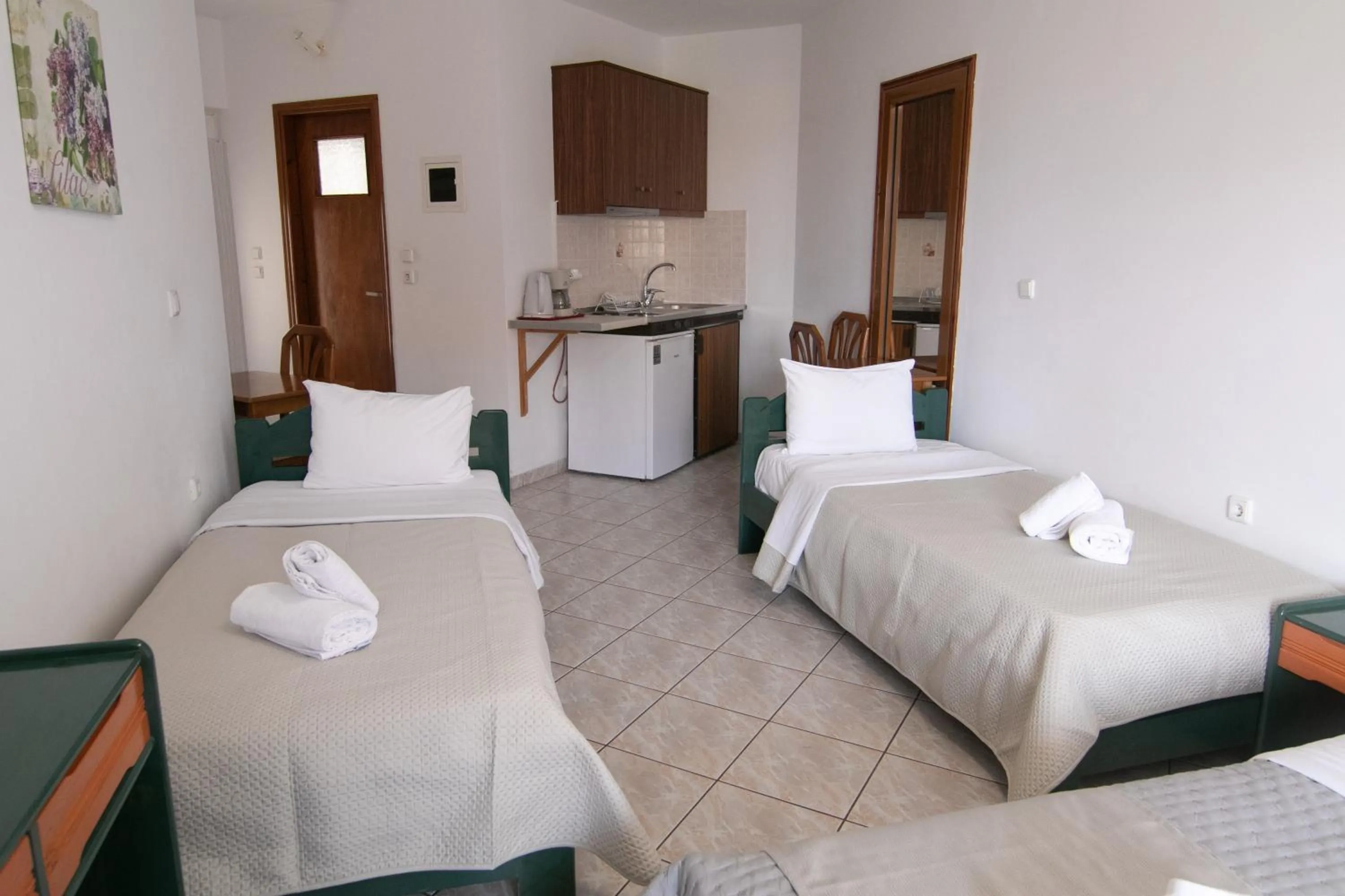 Bed in Malvasia Corner Studios - ex Romeo's House