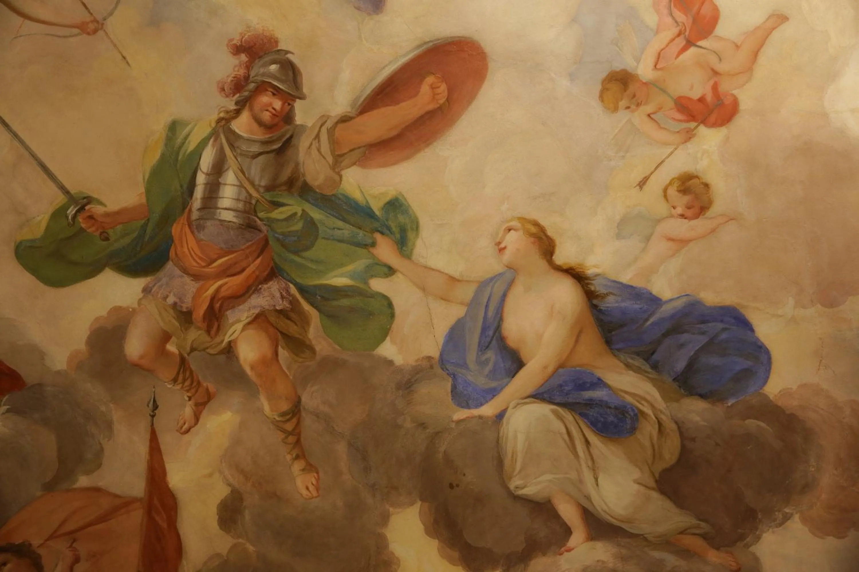 Decorative detail in Hotel Burchianti