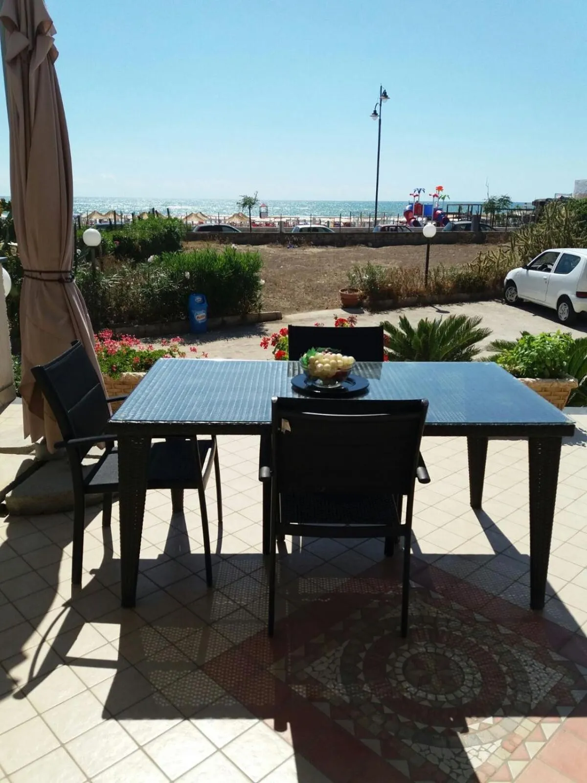 Dining area in villa lucia