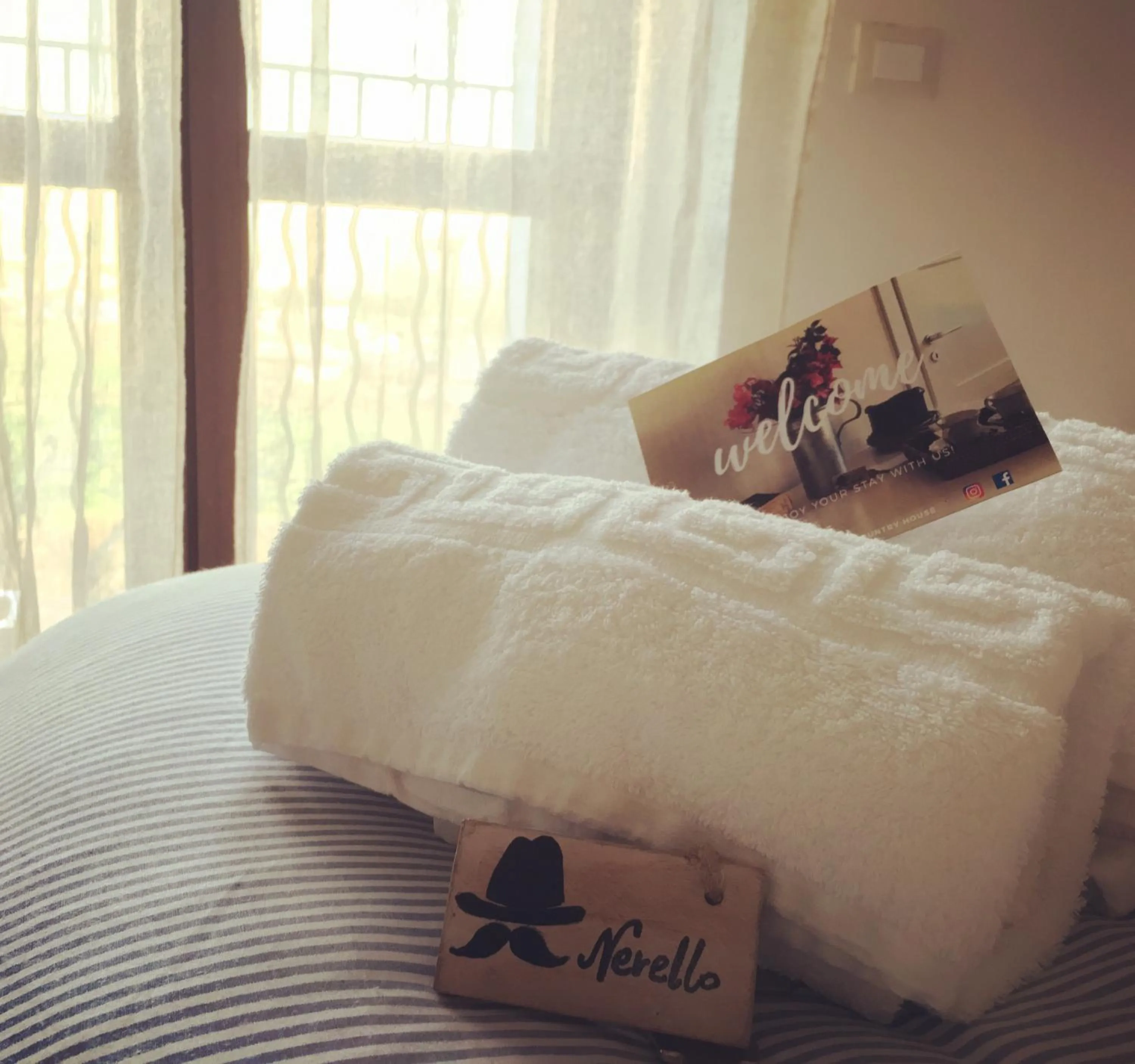 Decorative detail, Bed in Don Giacchì Country House