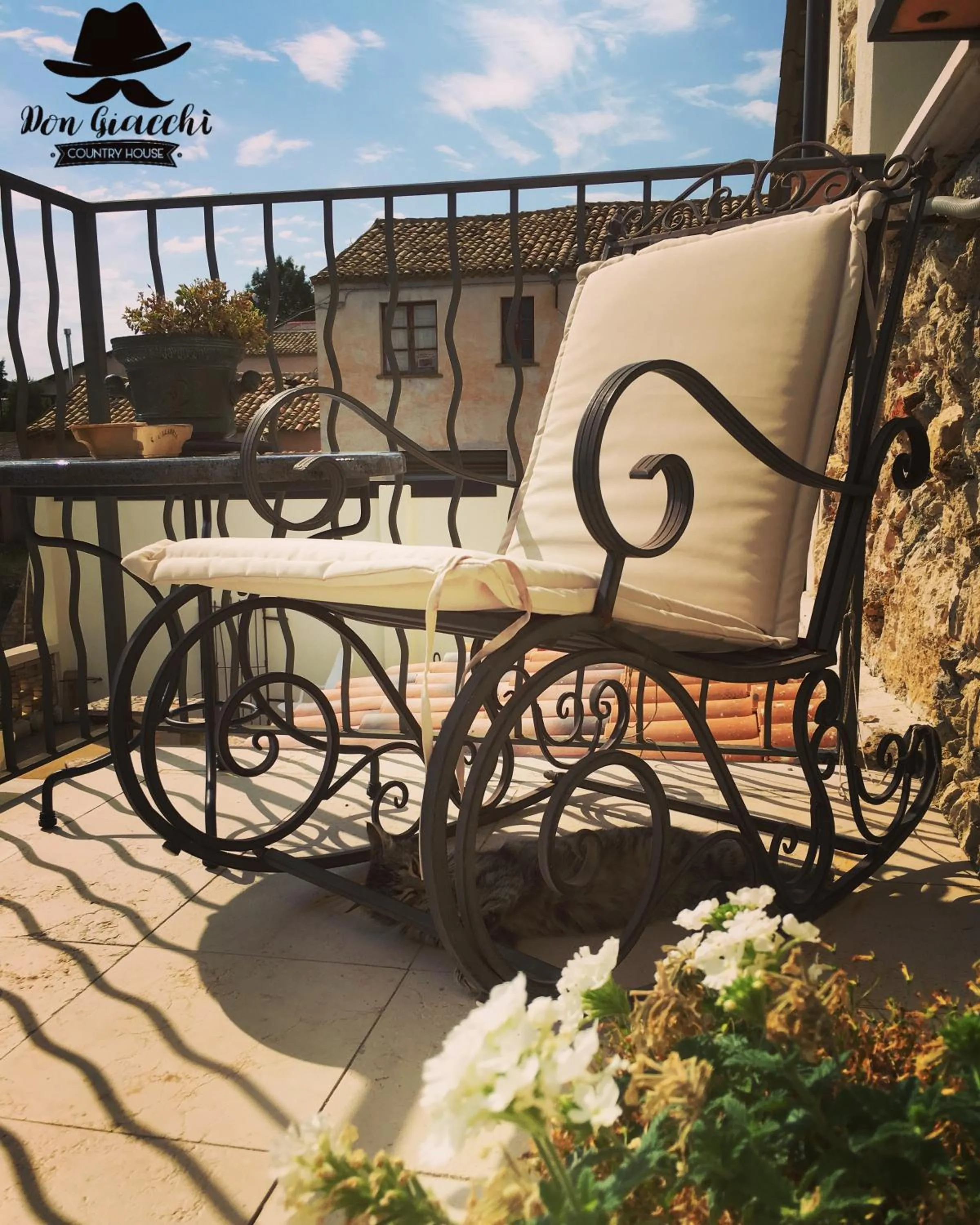 Balcony/Terrace in Don Giacchì Country House