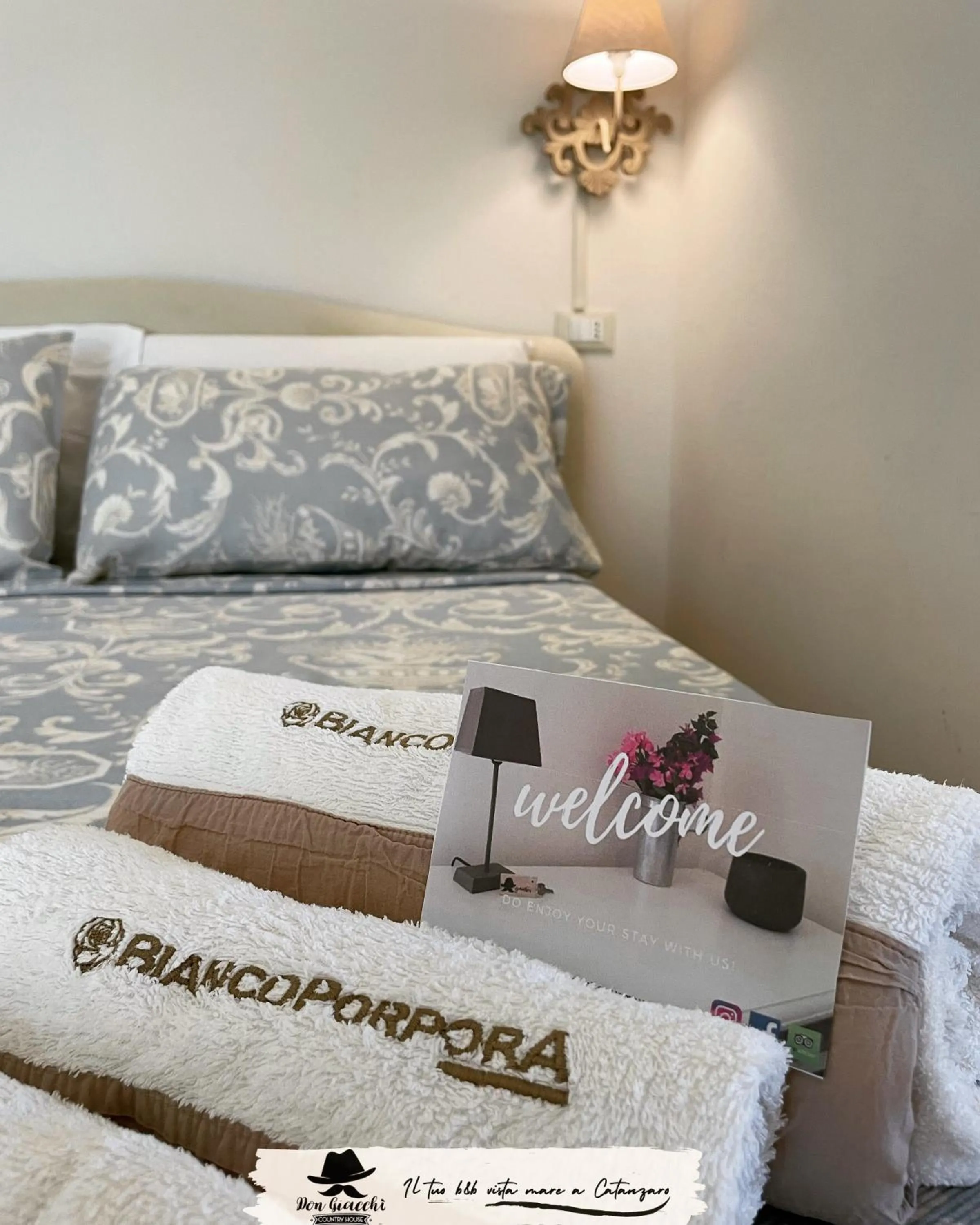 Bed in Don Giacchì Country House