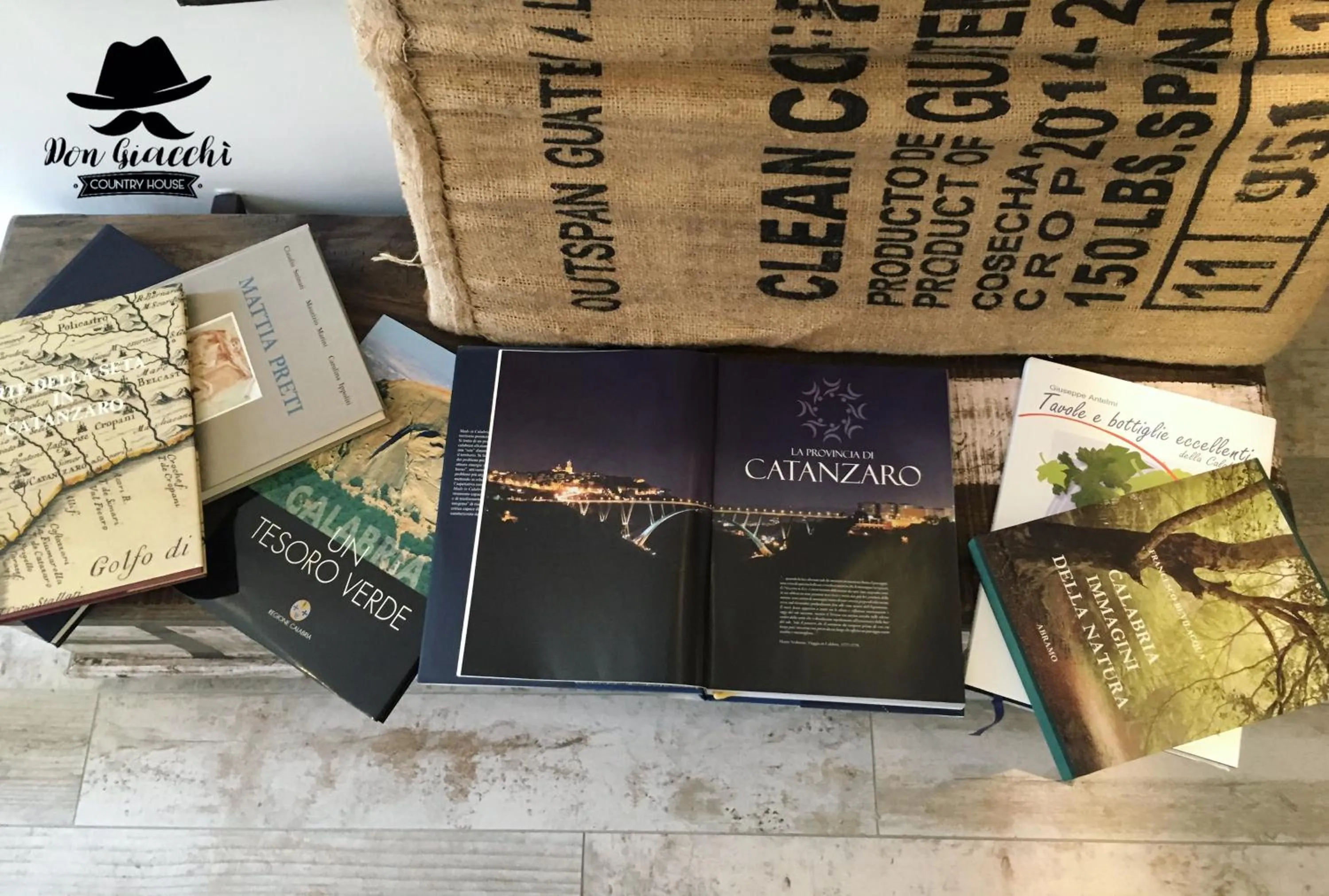 Decorative detail in Don Giacchì Country House