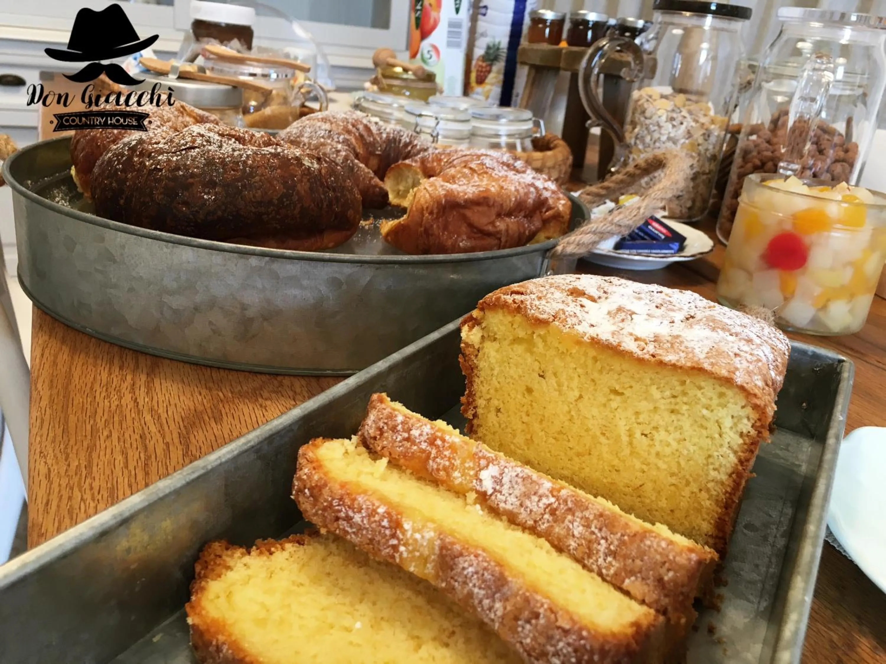 Buffet breakfast in Don Giacchì Country House