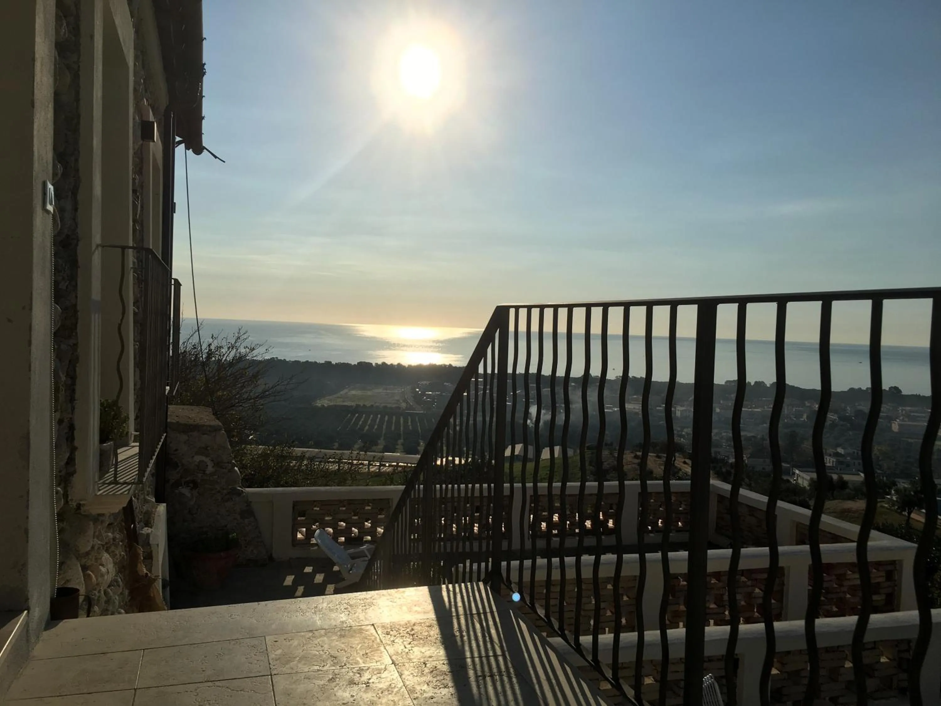 Natural landscape in Don Giacchì Country House