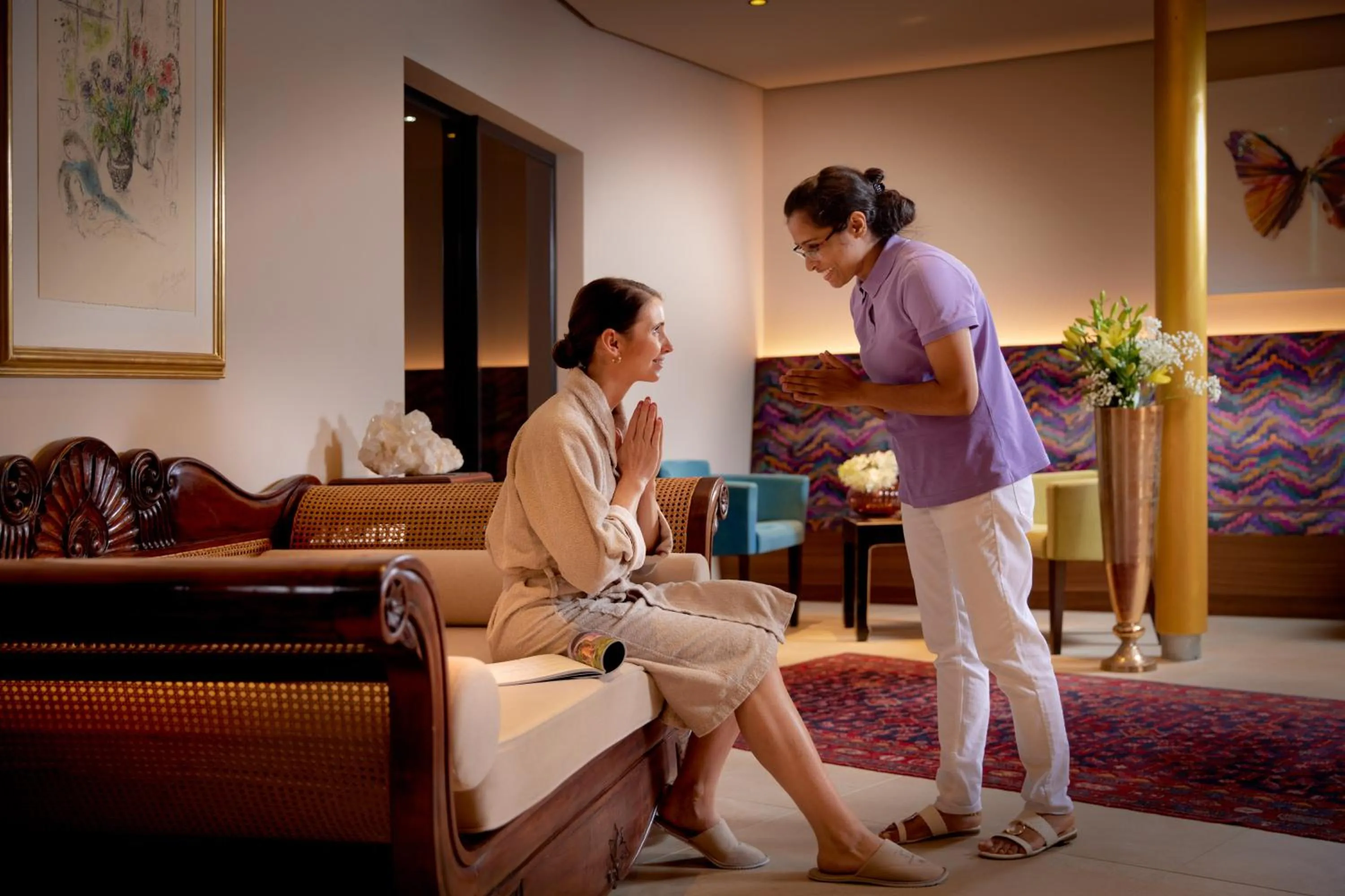 Spa and wellness centre/facilities in Ayurveda Resort MANDIRA