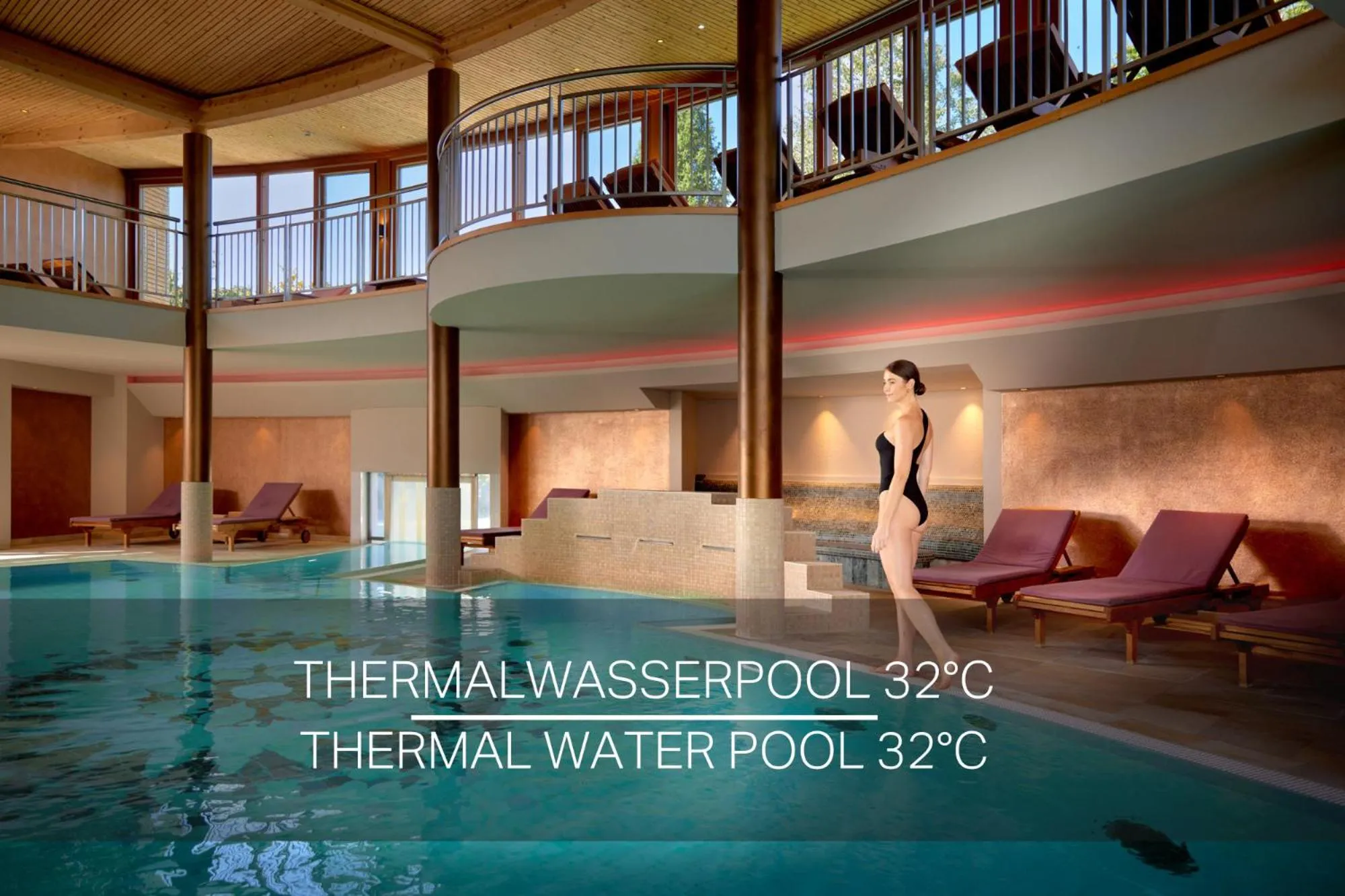 Swimming pool in Ayurveda Resort MANDIRA