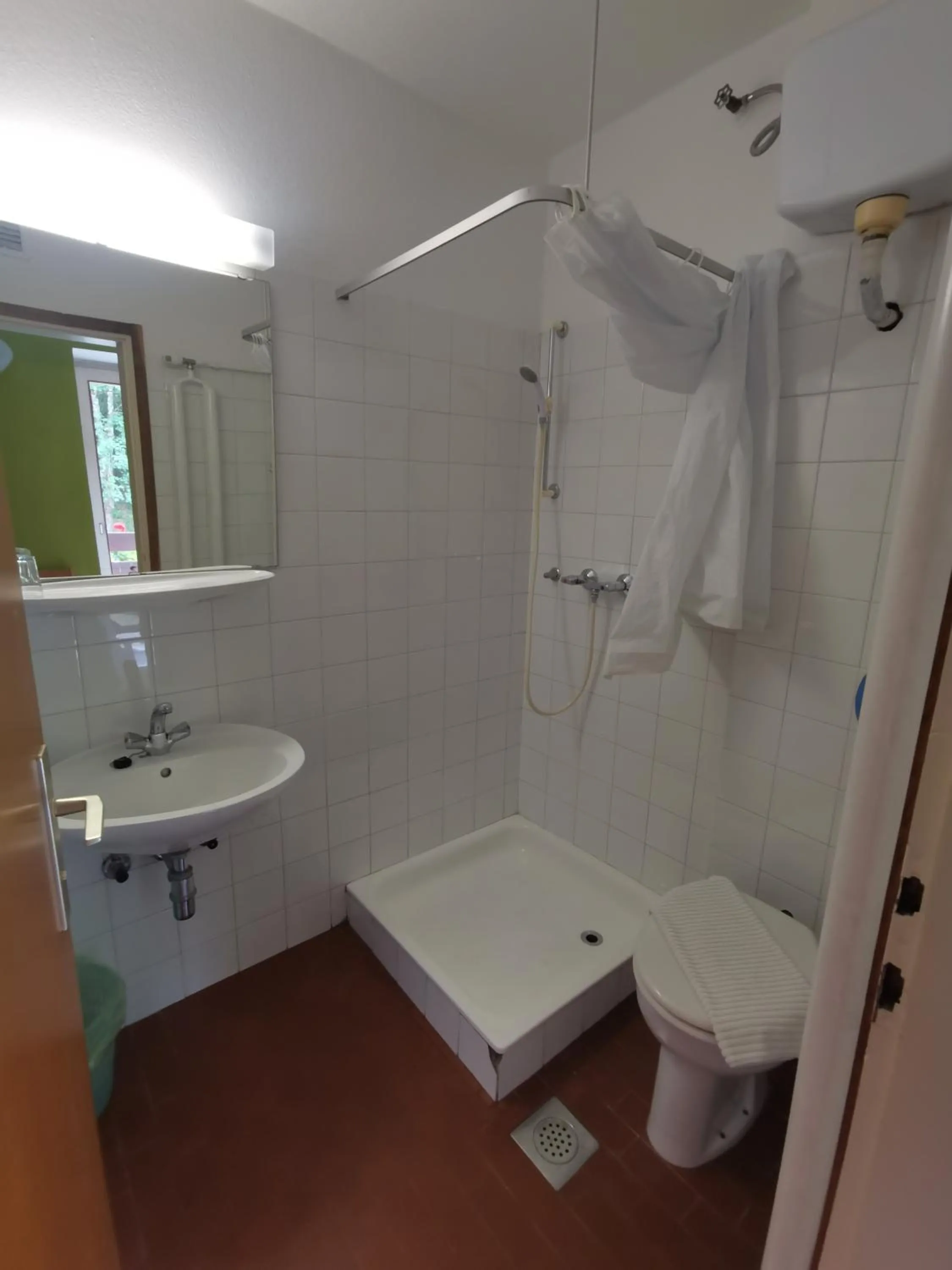 Bathroom in Hostel pod Voglom