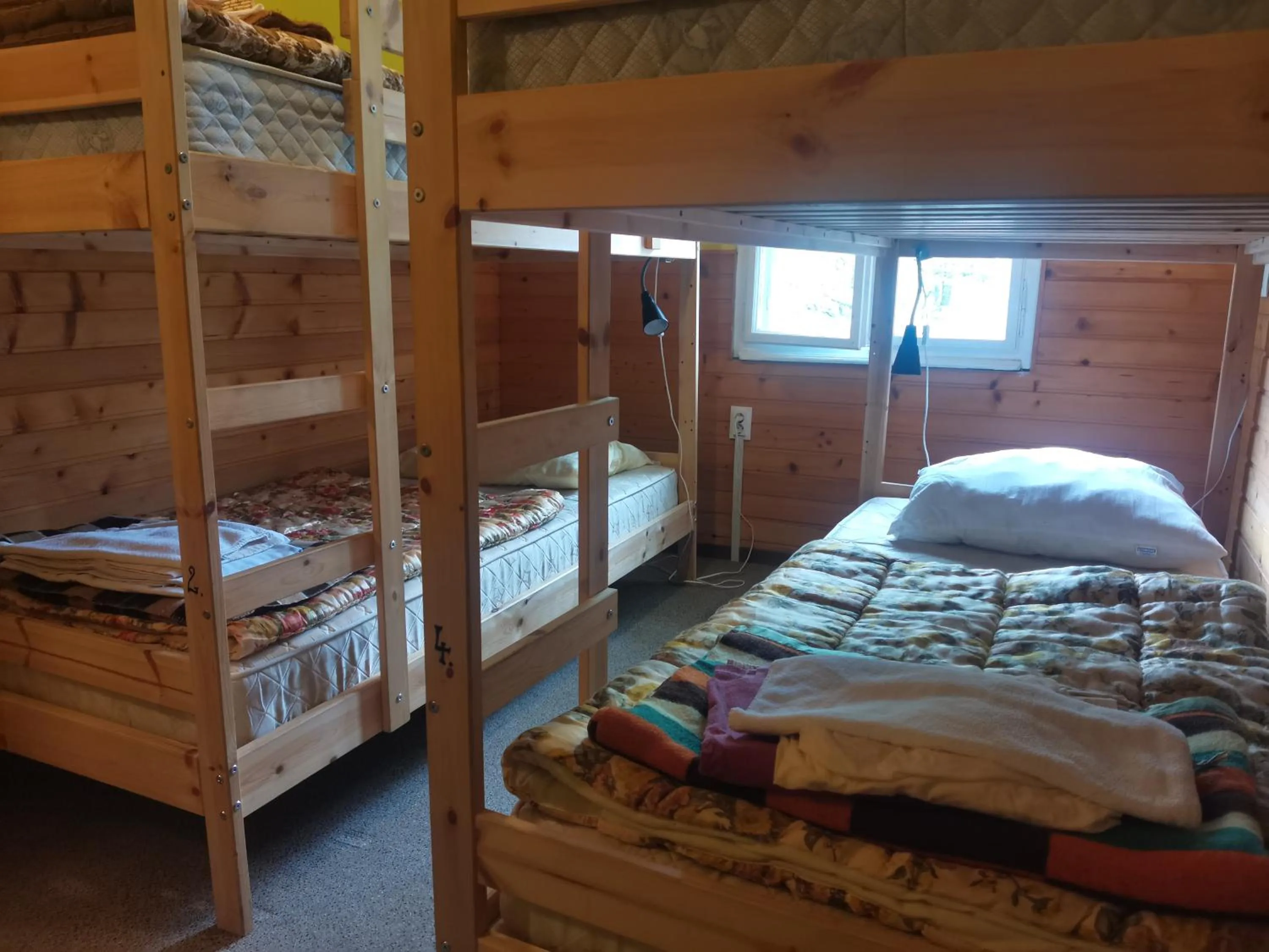 bunk bed, Bed in Hostel pod Voglom