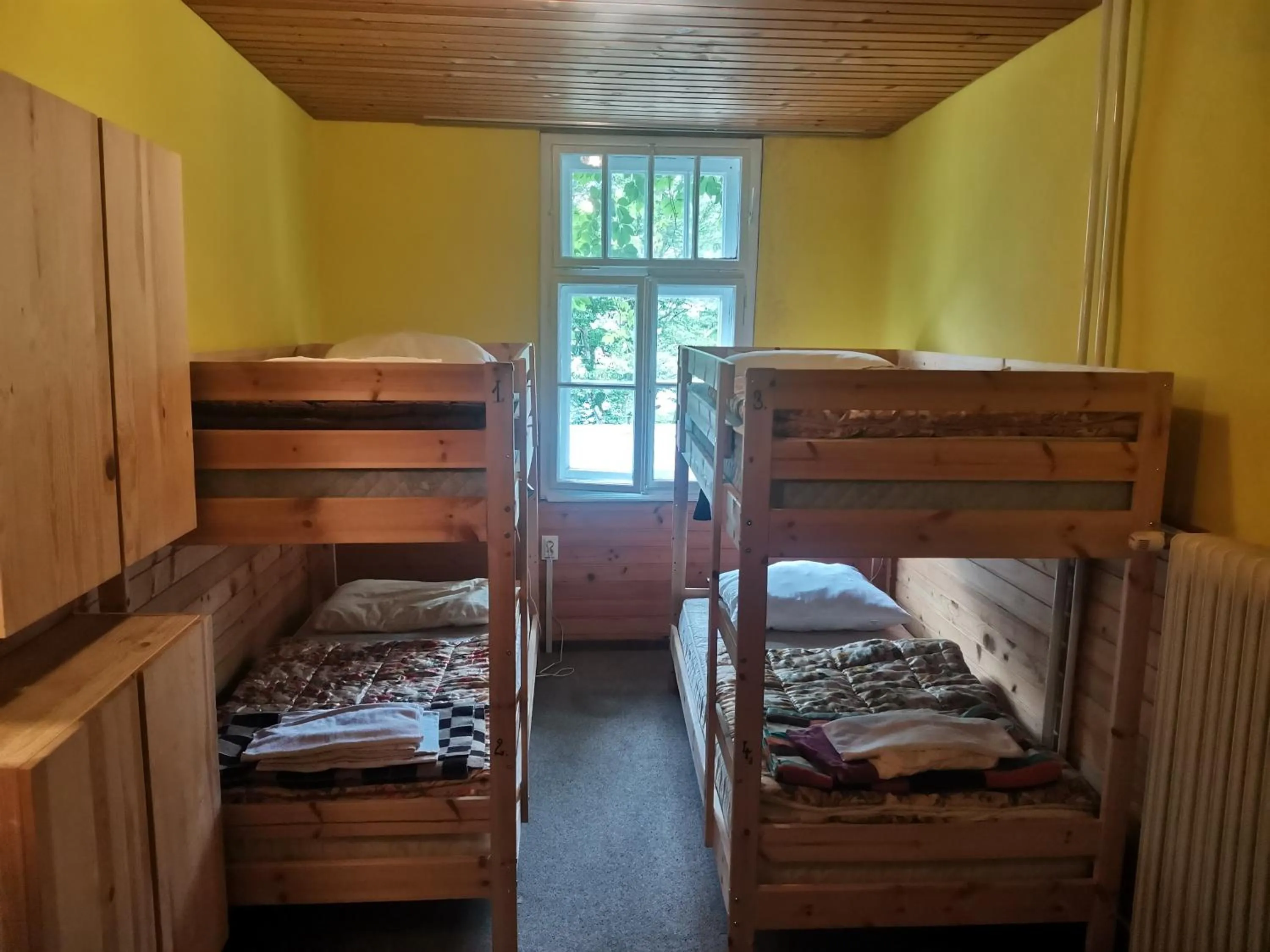 bunk bed, Bed in Hostel pod Voglom